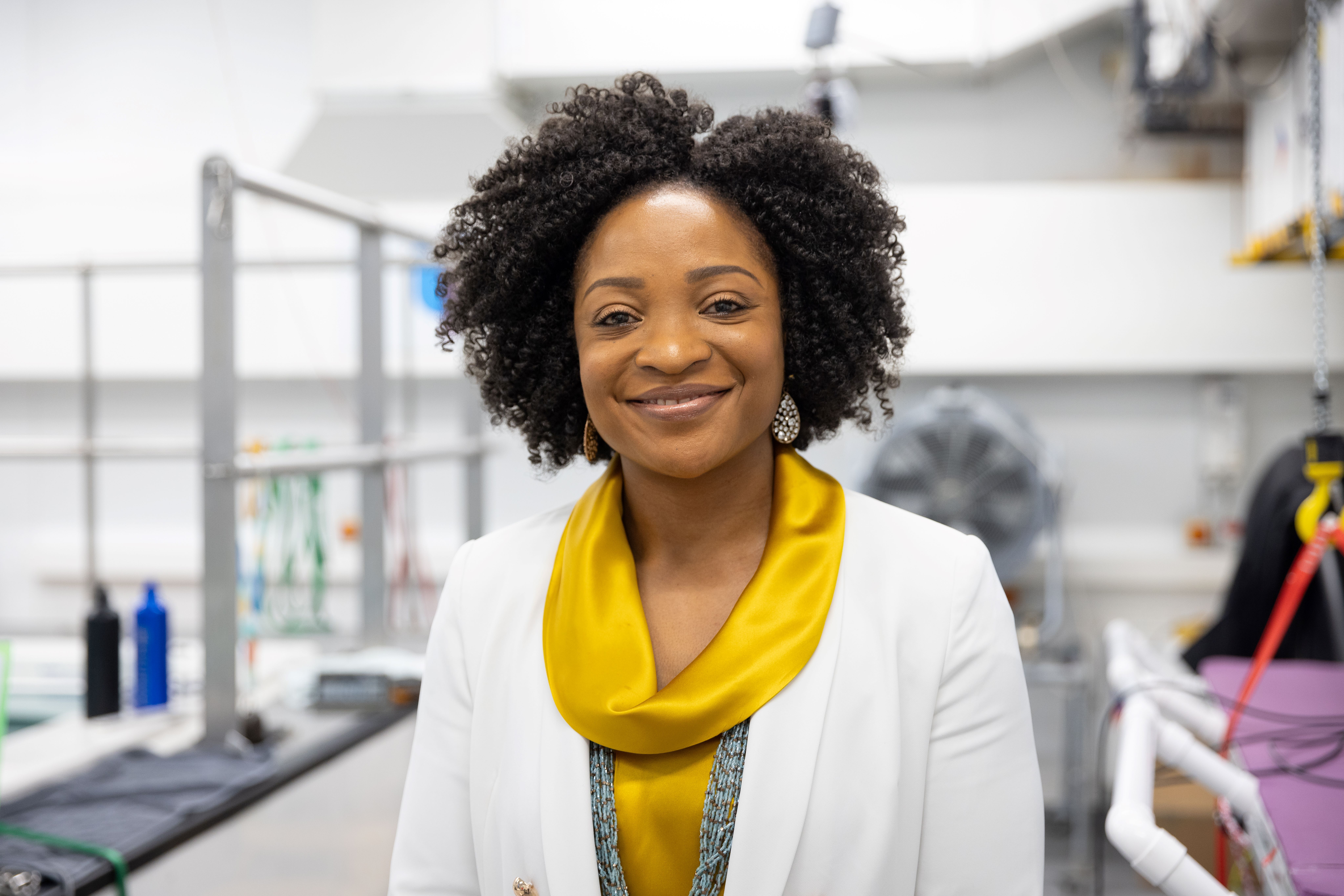 Head and shoulders of BSA co-founder and Chair Danielle Obe facing the camera and smiling.