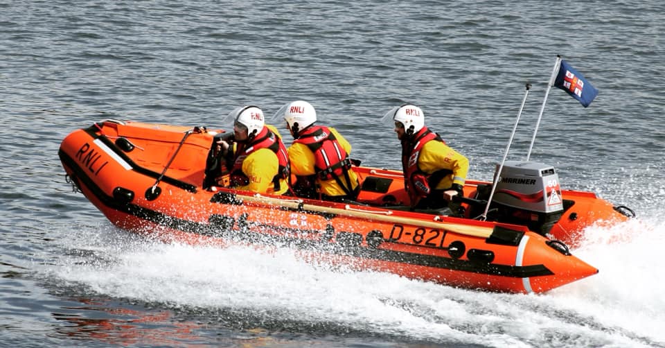 Troon RNLI inshore lifeboat Sheena