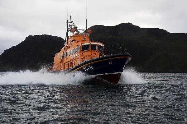 RNLI Portree lifeboat Stanley Watson Barker 14-16