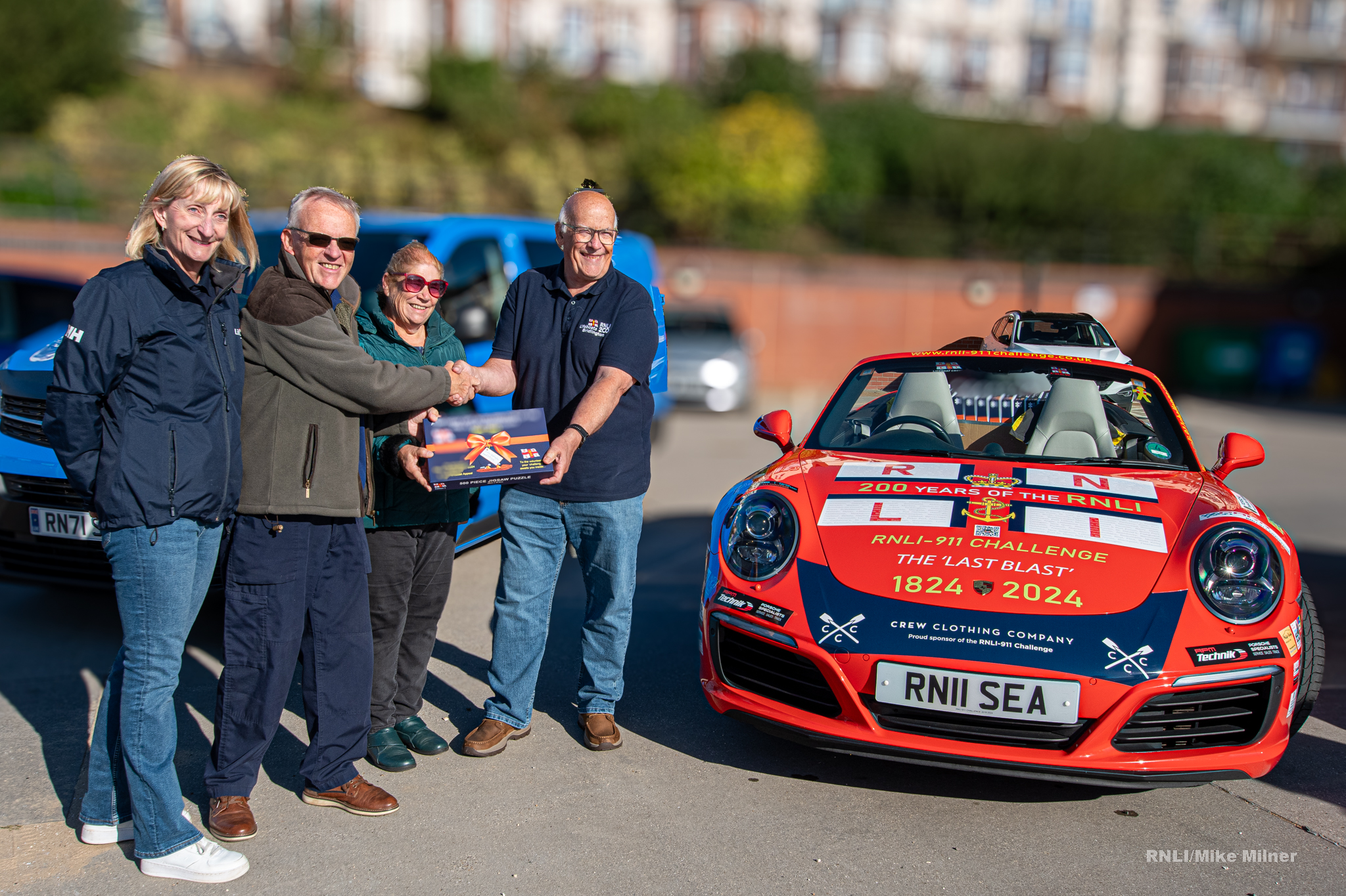Jigsaw presentation to Steve Clarke and Lynn Shaw.