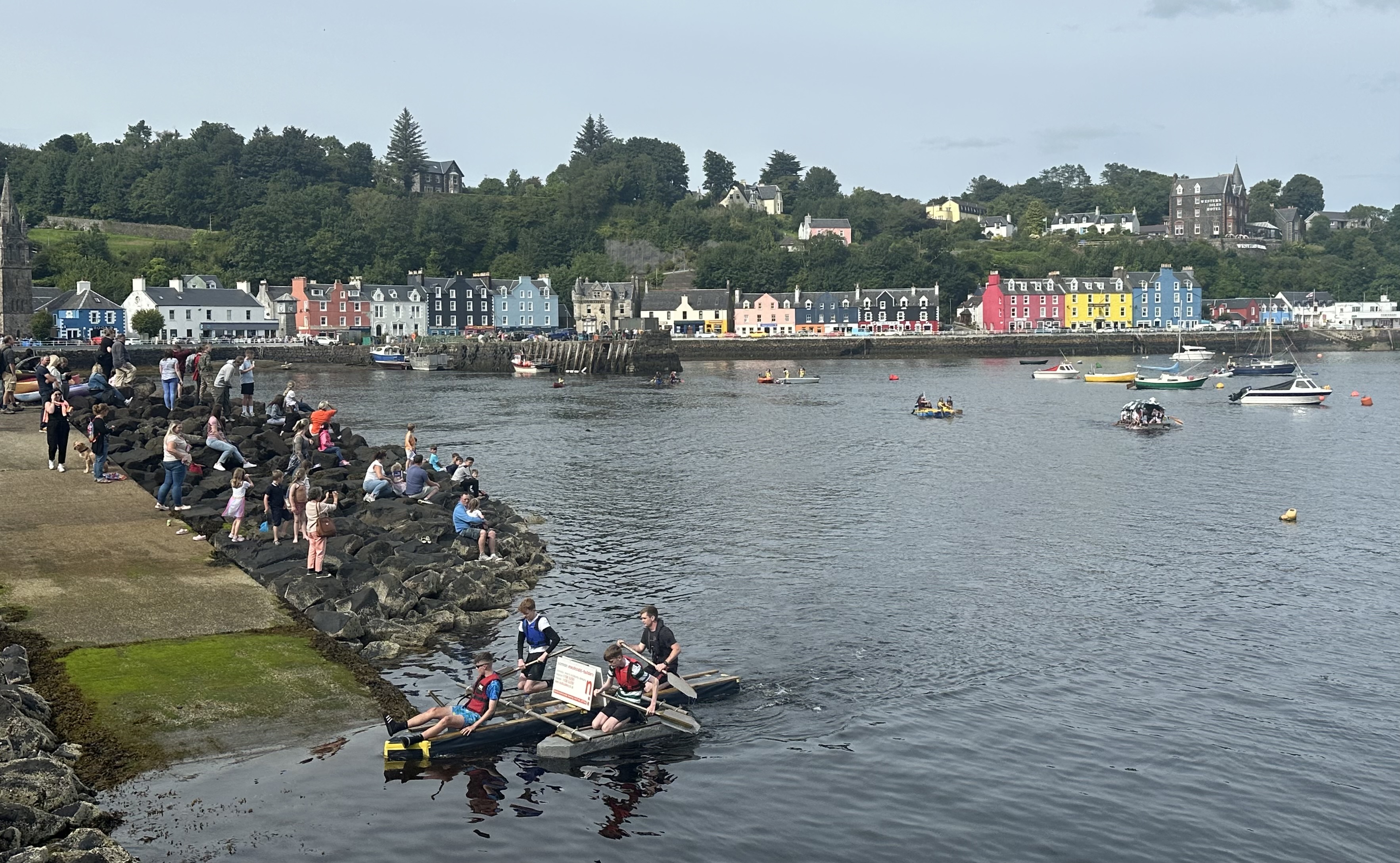 The winning raft