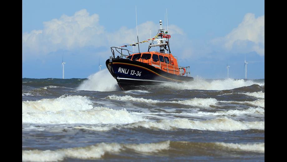 Rnli Launch Methods Rhyl RNLI launch to medical emergency on board motorised vessel | RNLI