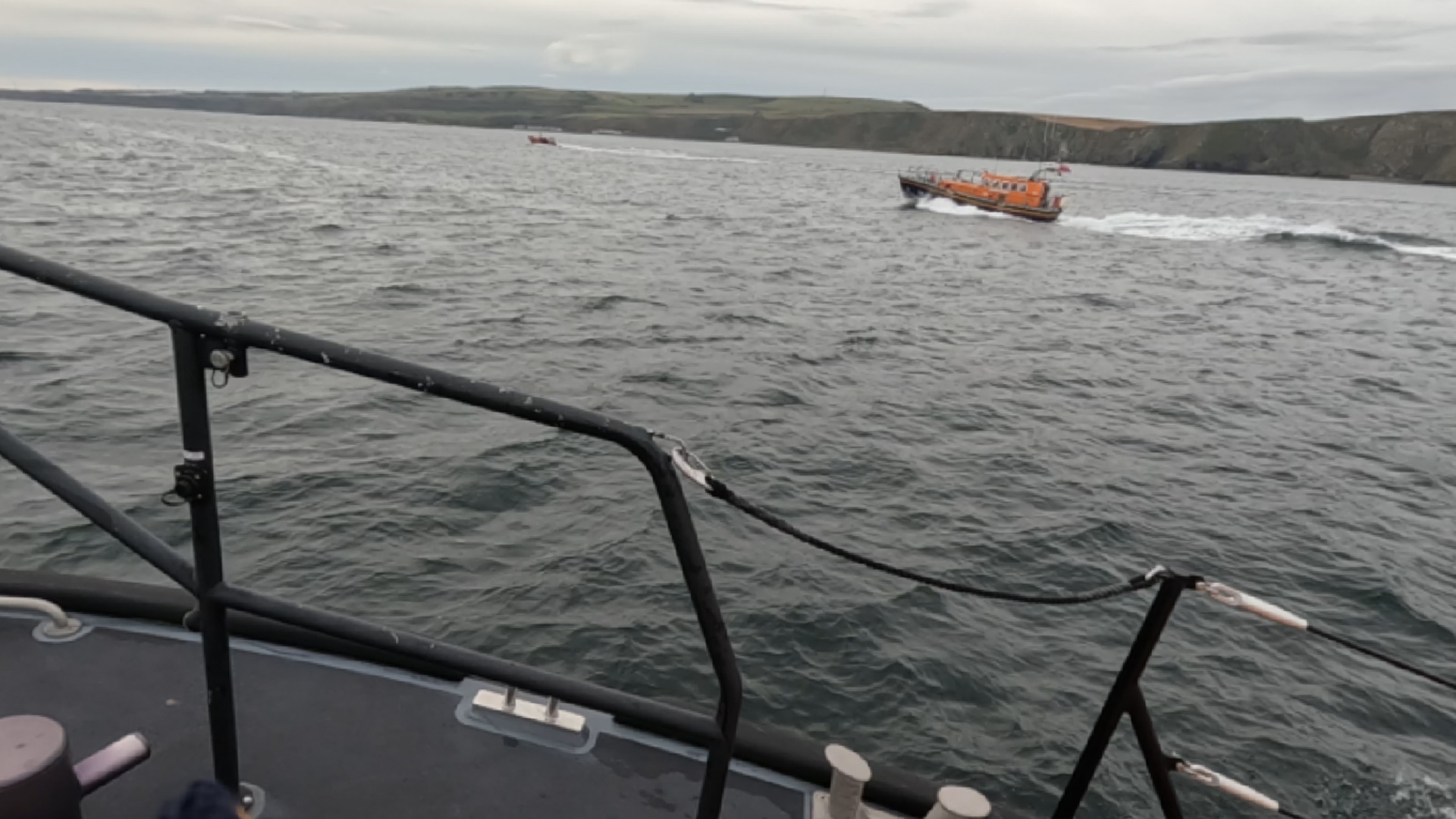 Anstruther RNLI retiring lifeboat says farewell to Scotland