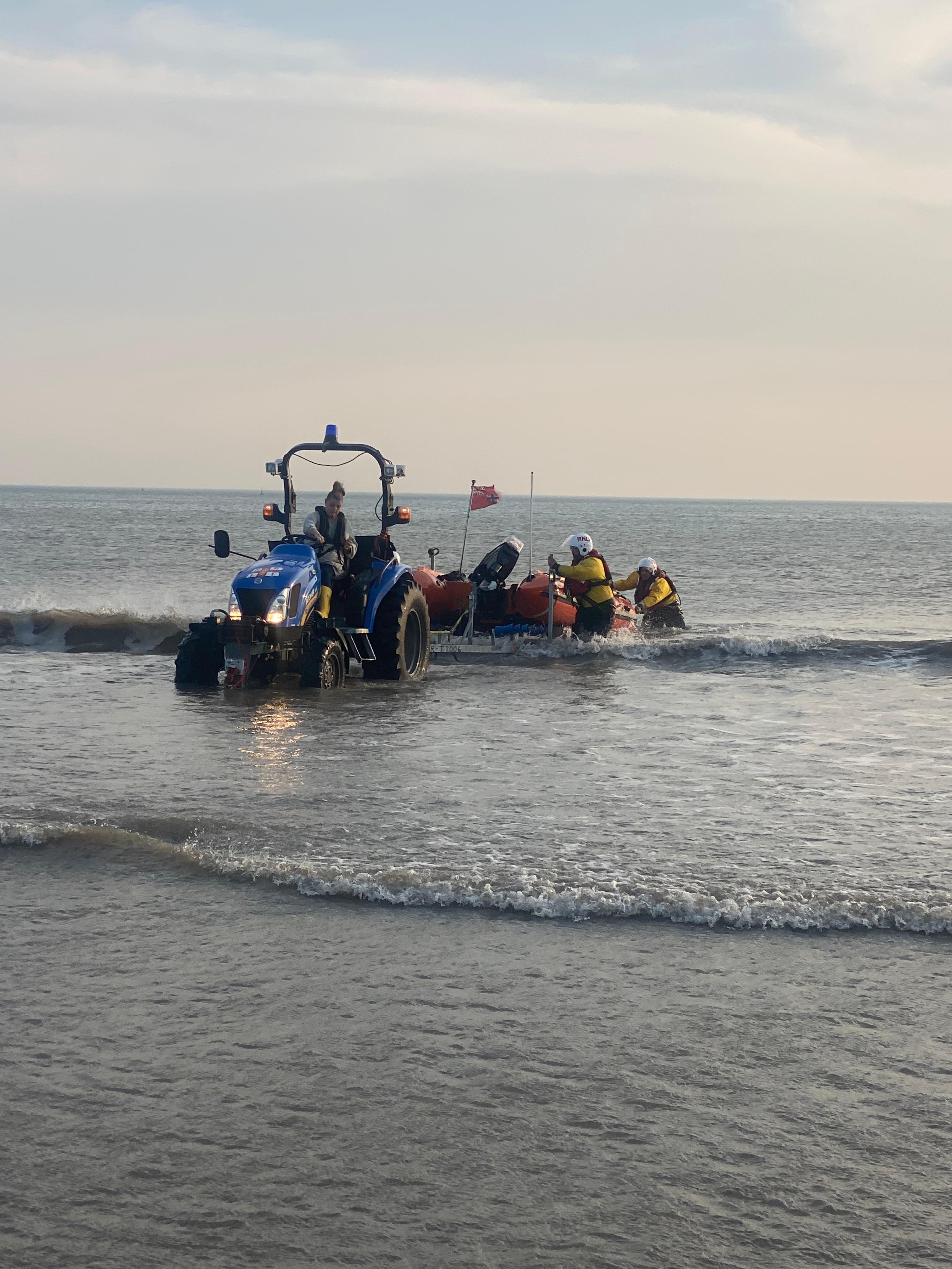 Port Talbot RNLI recovery after tasking 040425