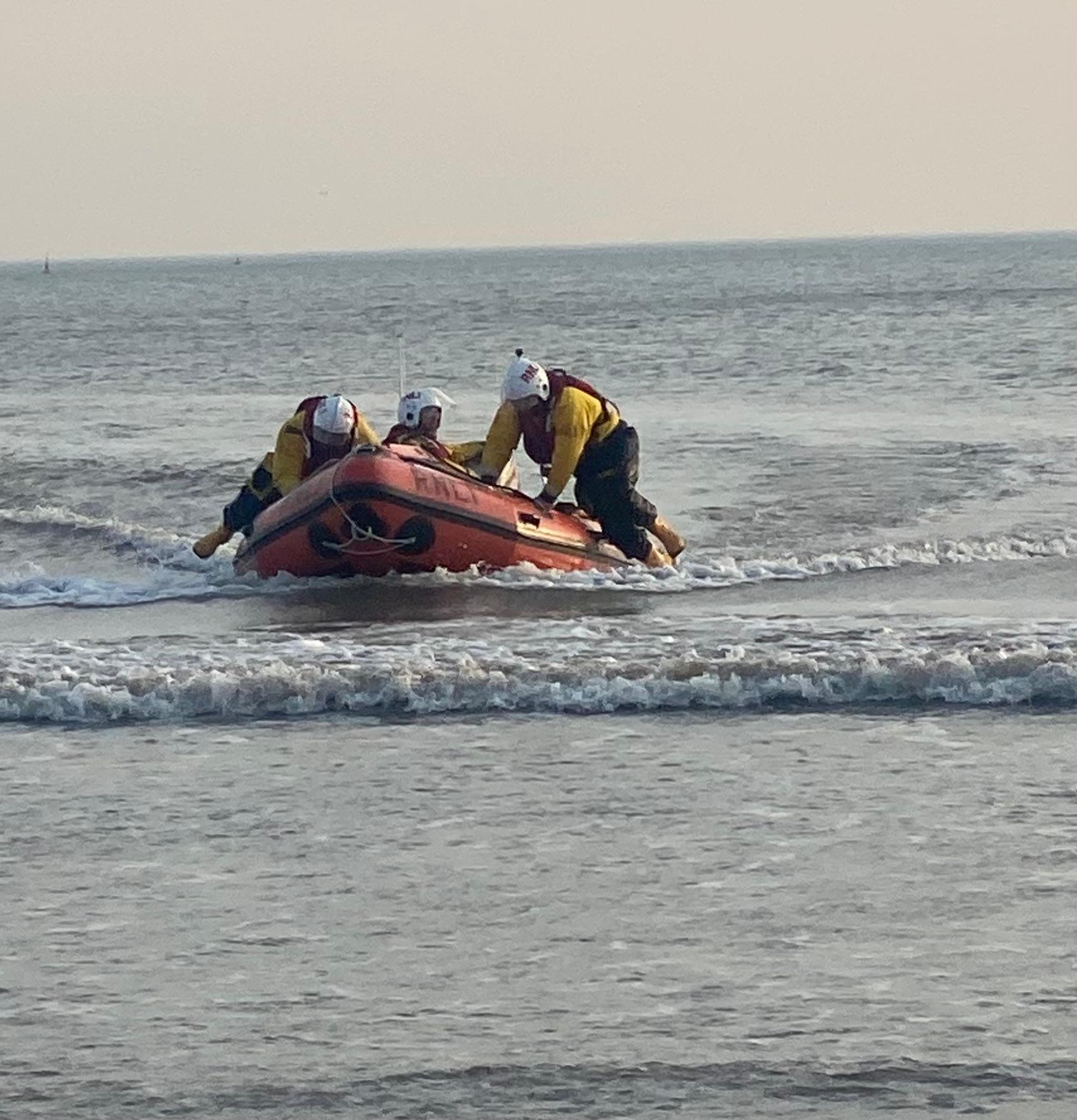 Port Talbot RNLI recovery after tasking 040425