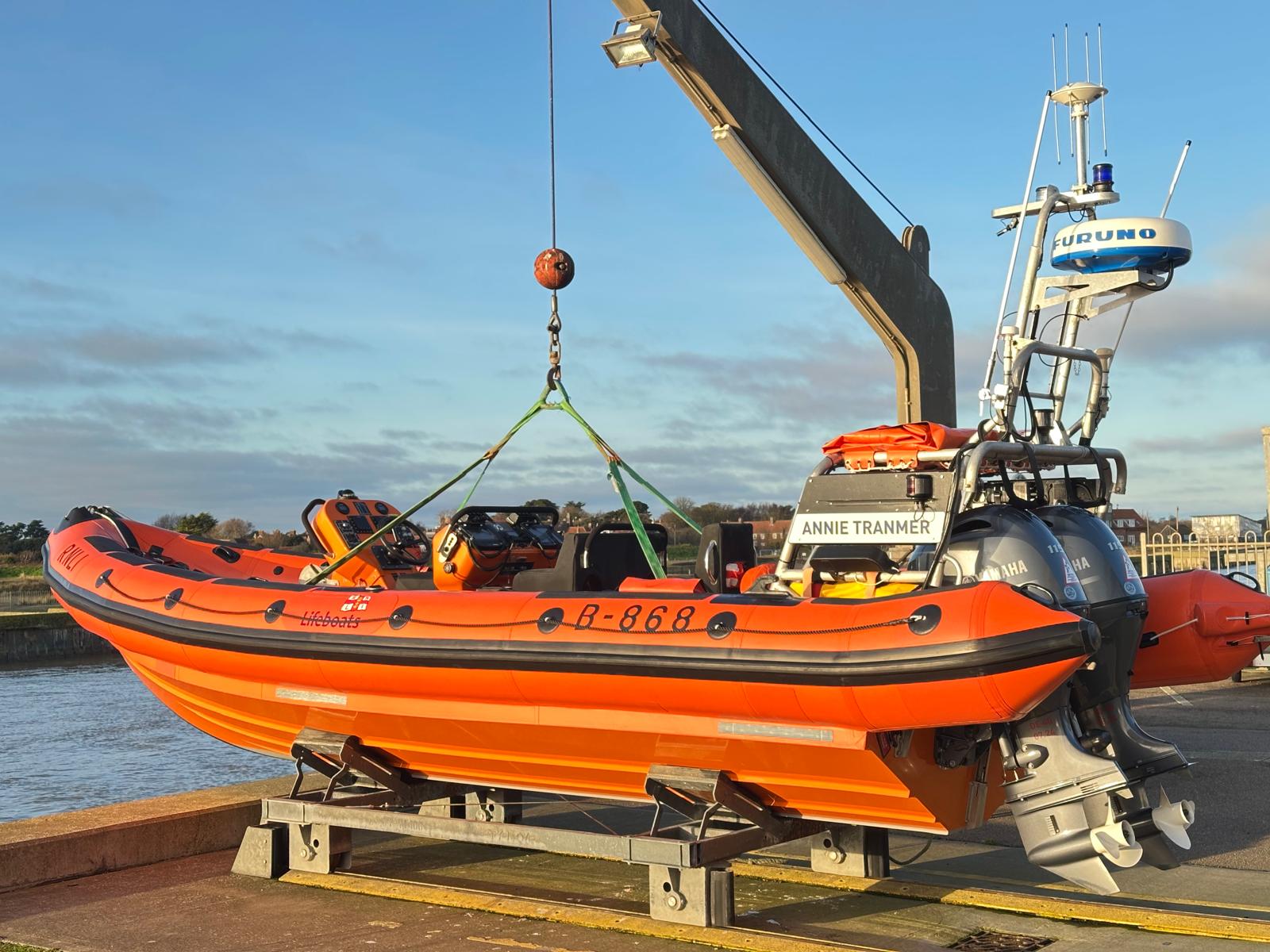 Southwold Atlantic 85 Lifeboat Annie Tranmer.