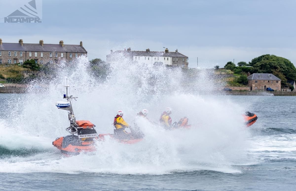 Atlantic 85 rescues stricken vessel Holy Island