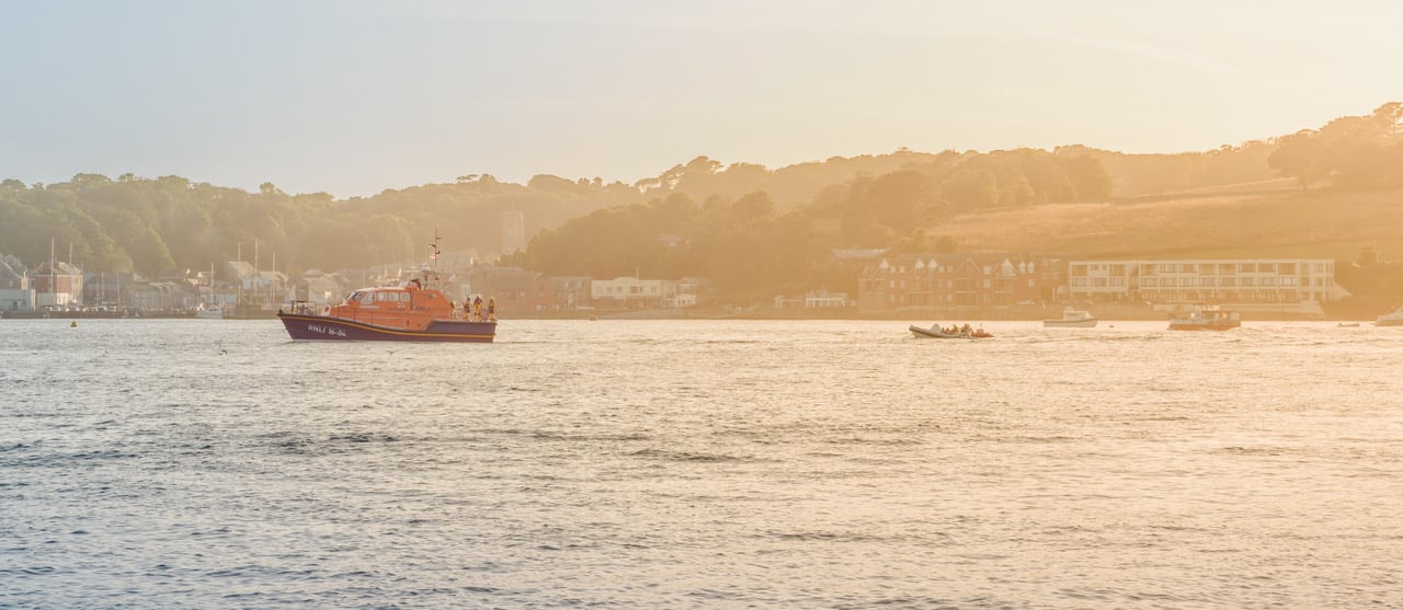 Padstow RNLI and Rock RNLI lifeboats