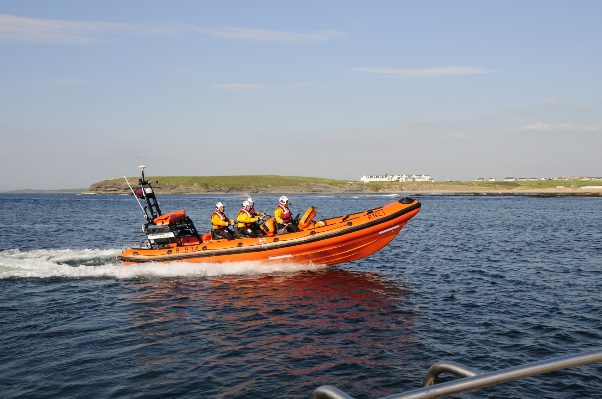 Boat launching to rescue