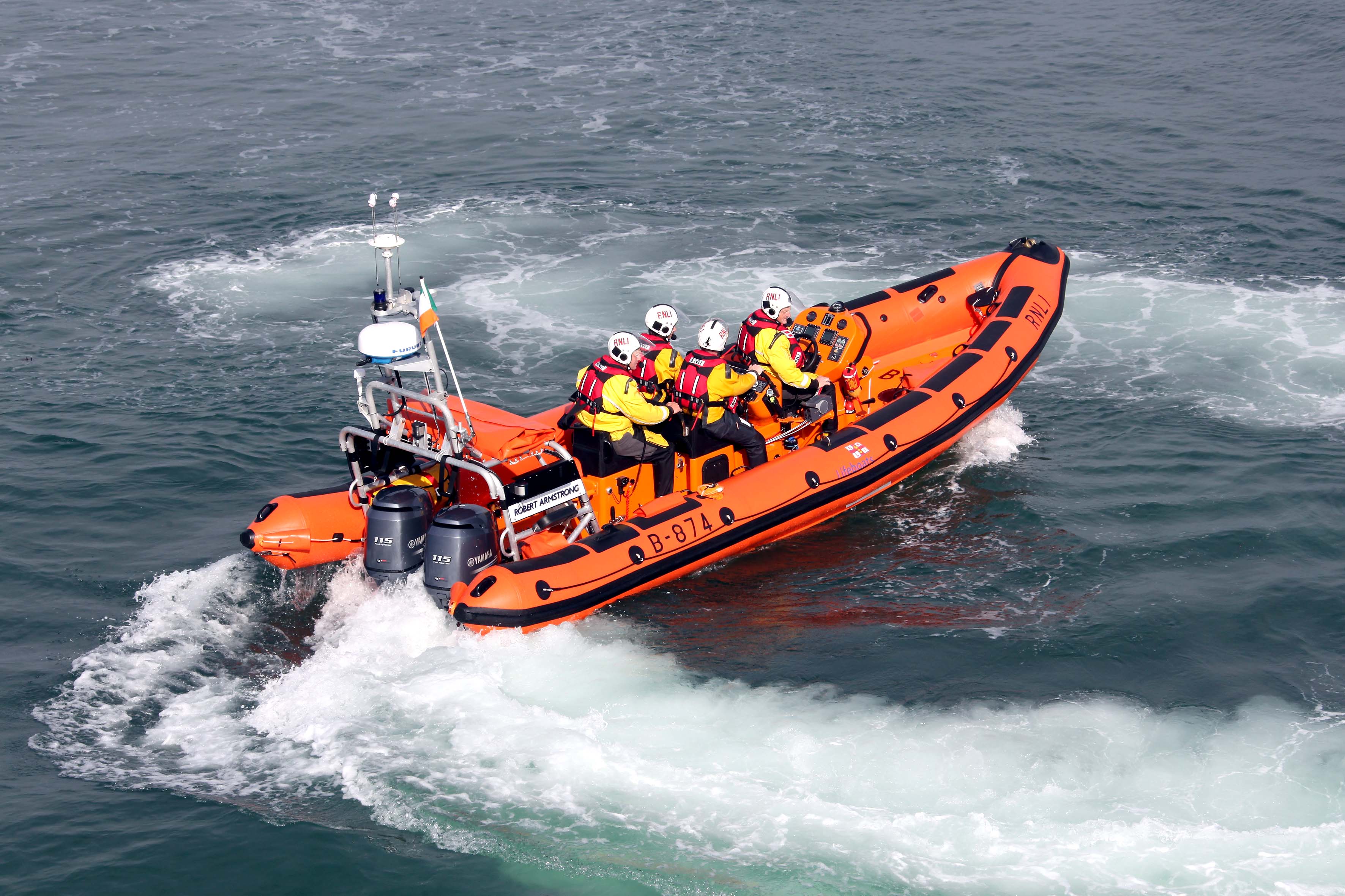 Helvick Head RNLI's inshore lifeboat