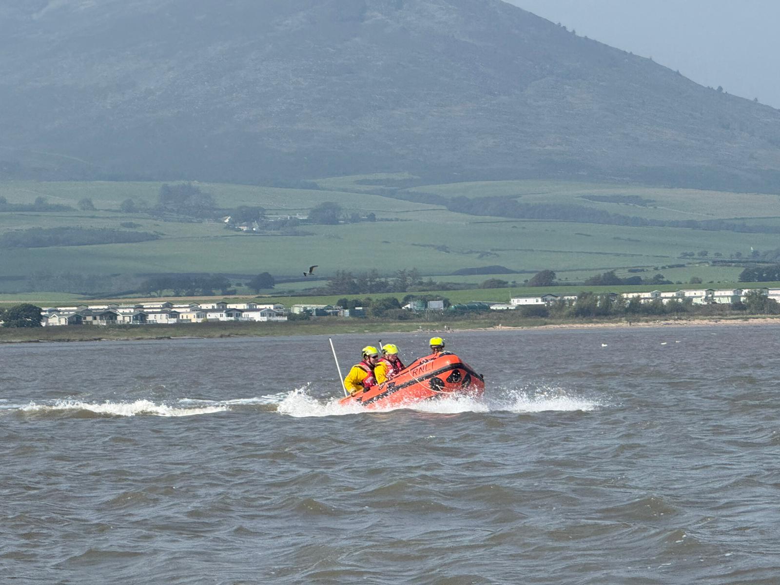 Kippford RNLI Returning From Southerness