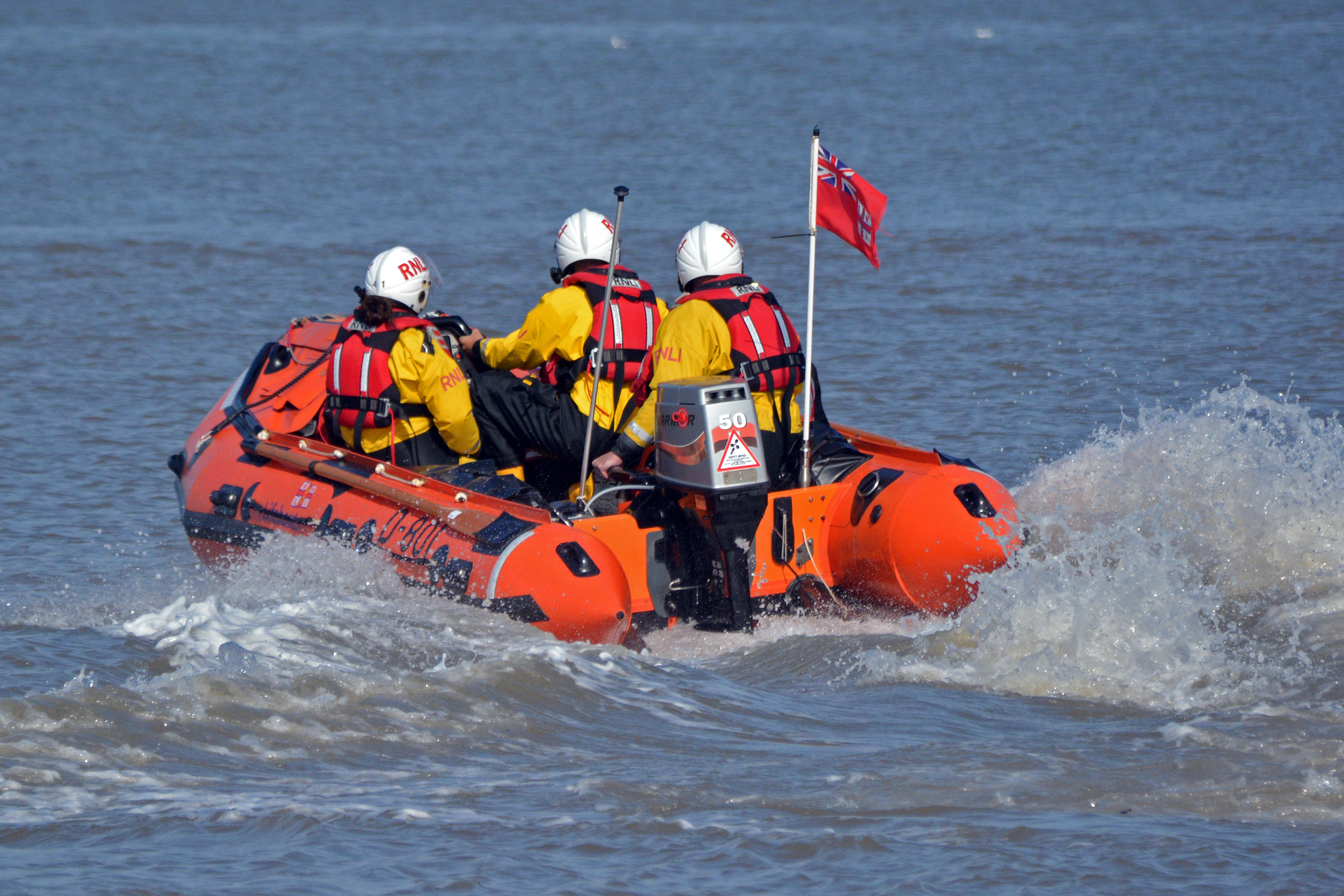 A library image of Burnham D Class Lifeboat 'Burnham Reach'.