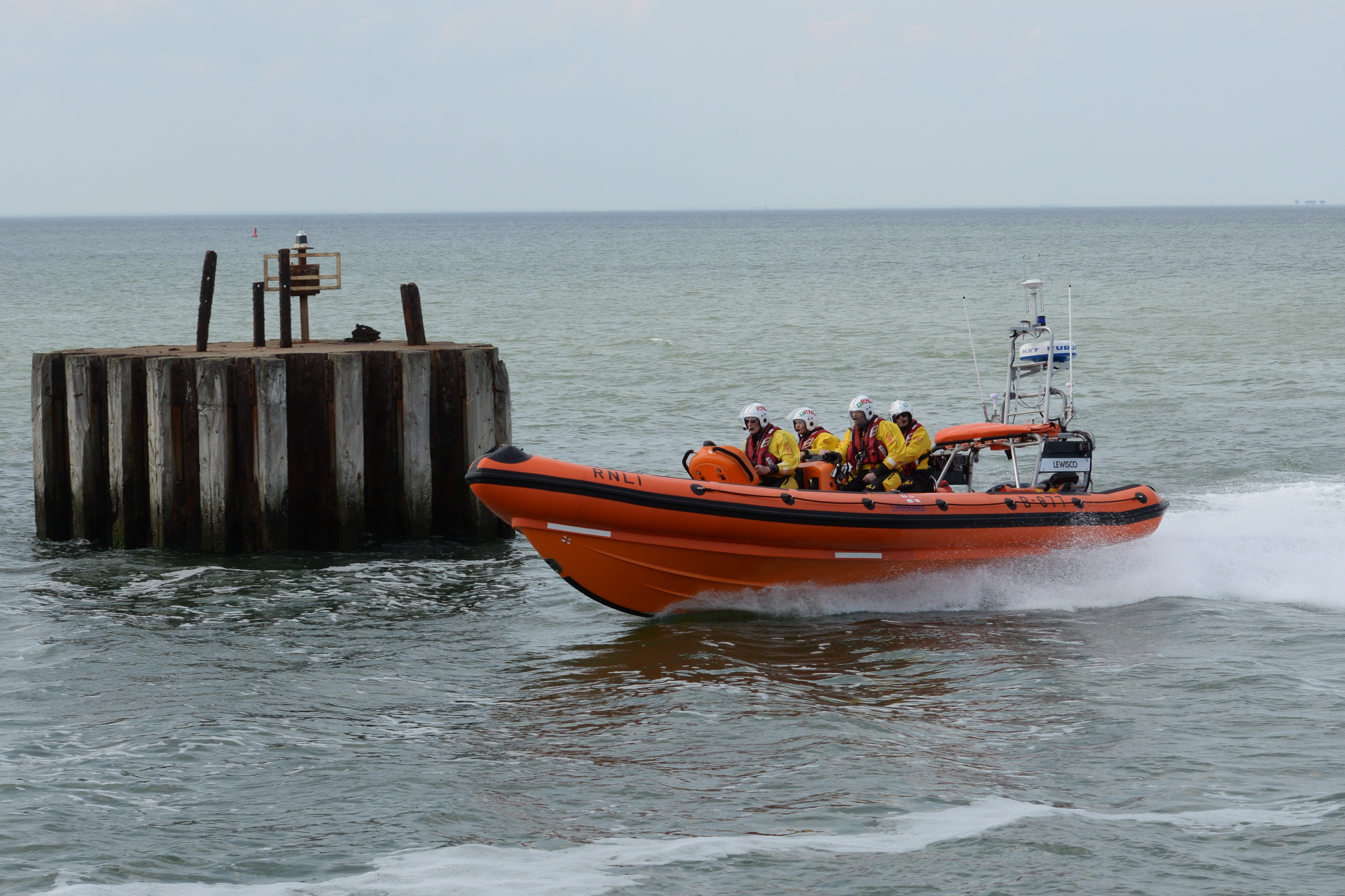 Lewisco, the Whitstable B-Class lifeboat