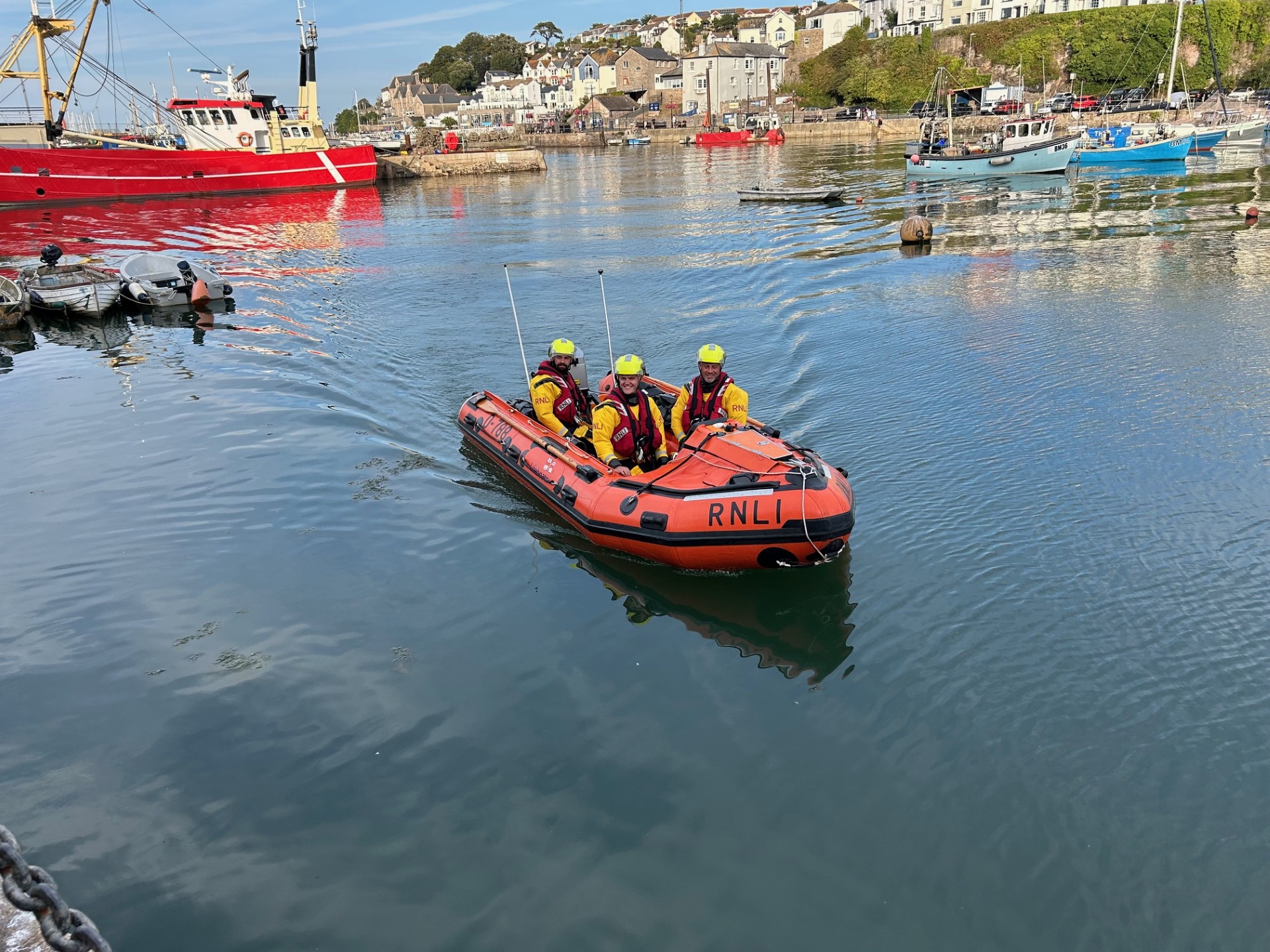 ILB arriving for the service as the ALB was out on a shout.