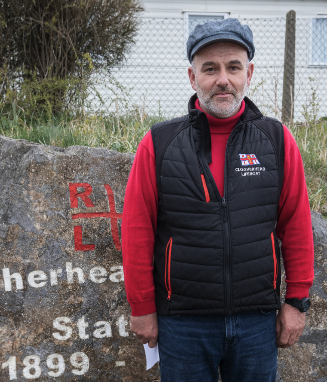 Clogherhead RNLI volunteer Coxswain Tomas Whelahan