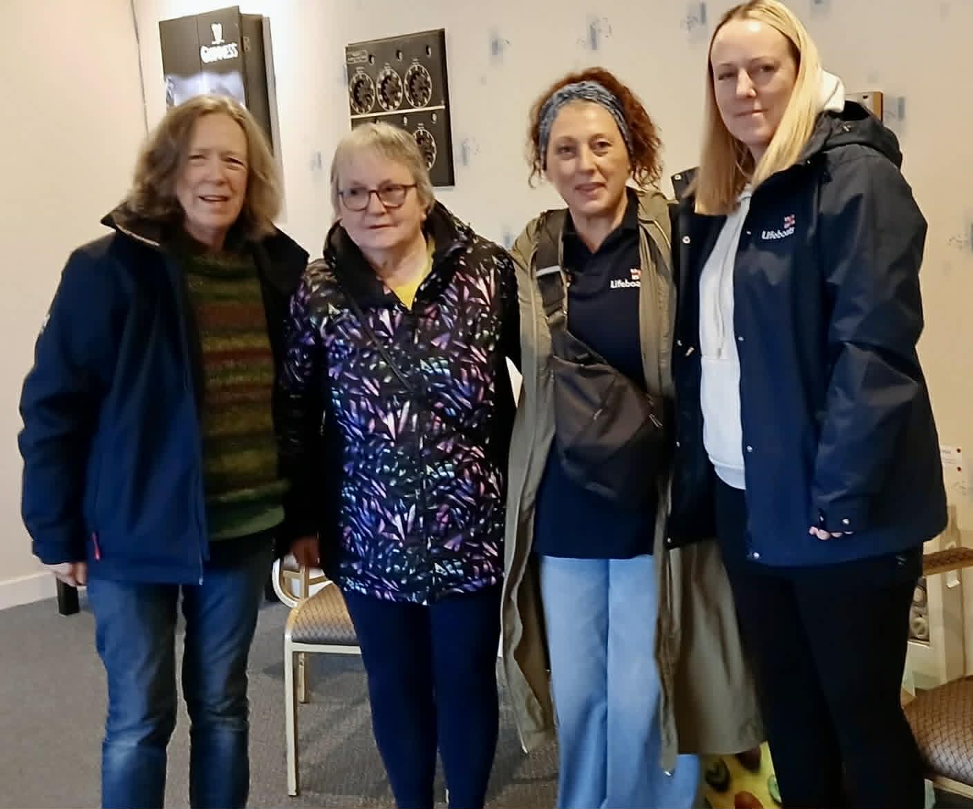 Members of the Longhope Lifeboat Guild