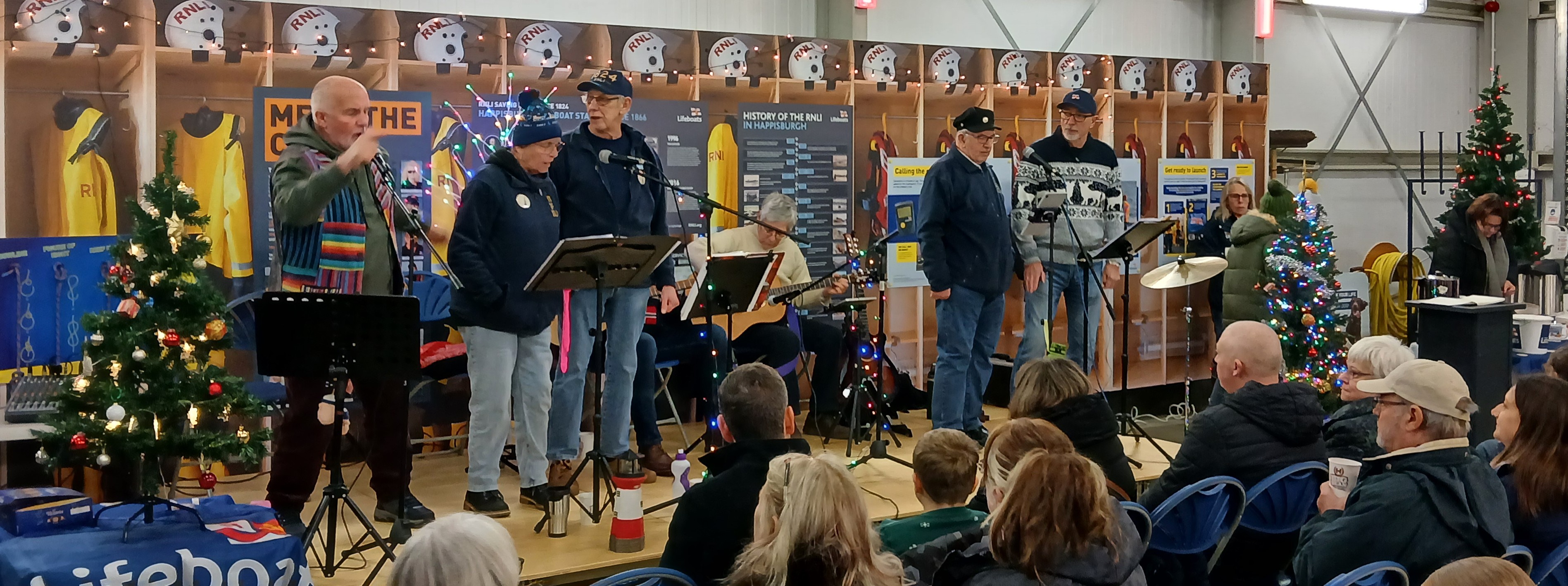 Pot of Gold Shanty Crew at our Festive Celebration