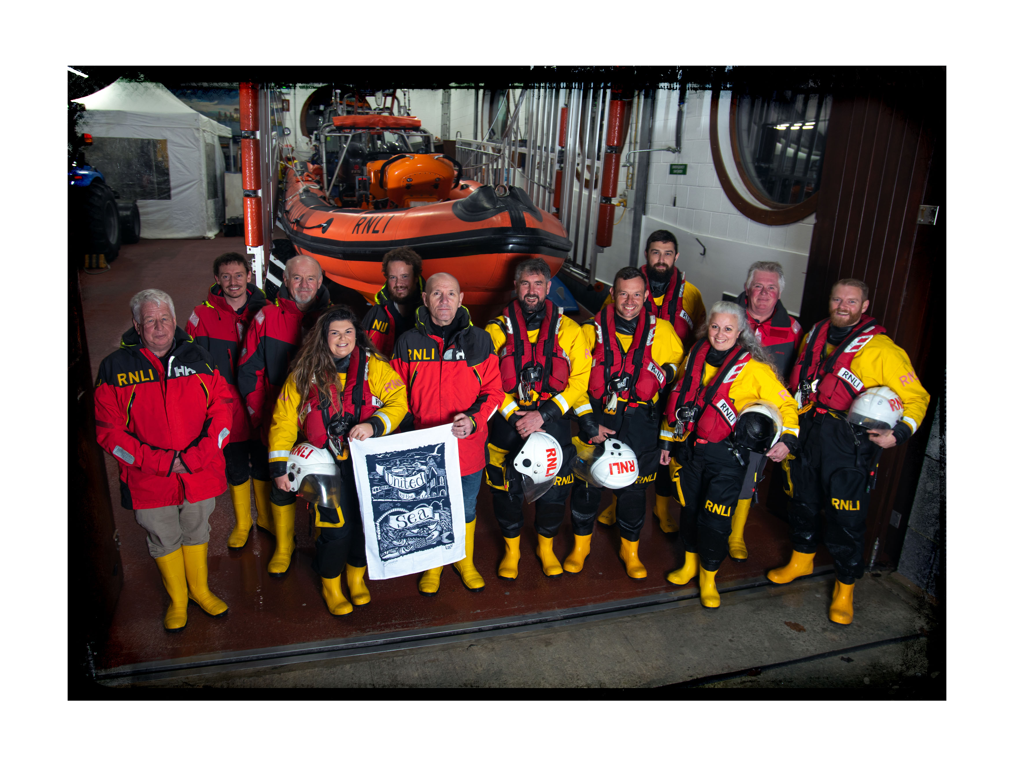 Twelve Lifeboat Crew