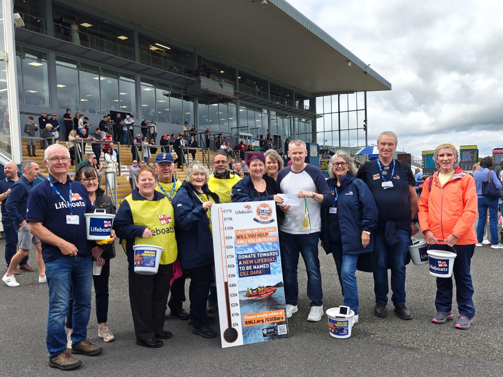 Fundraisers at Naas Racecourse