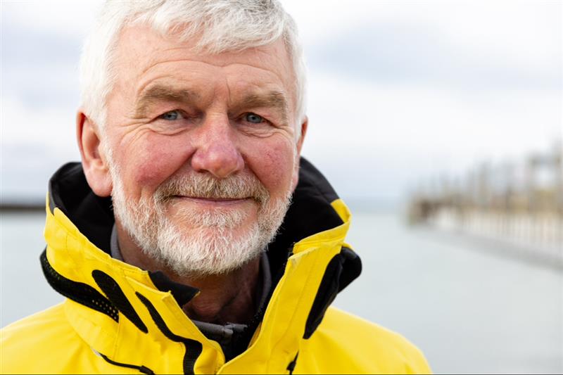 Rob Scott outside Yarmouth Harbour