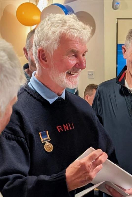 Rob Scott at his retirement party earlier this year