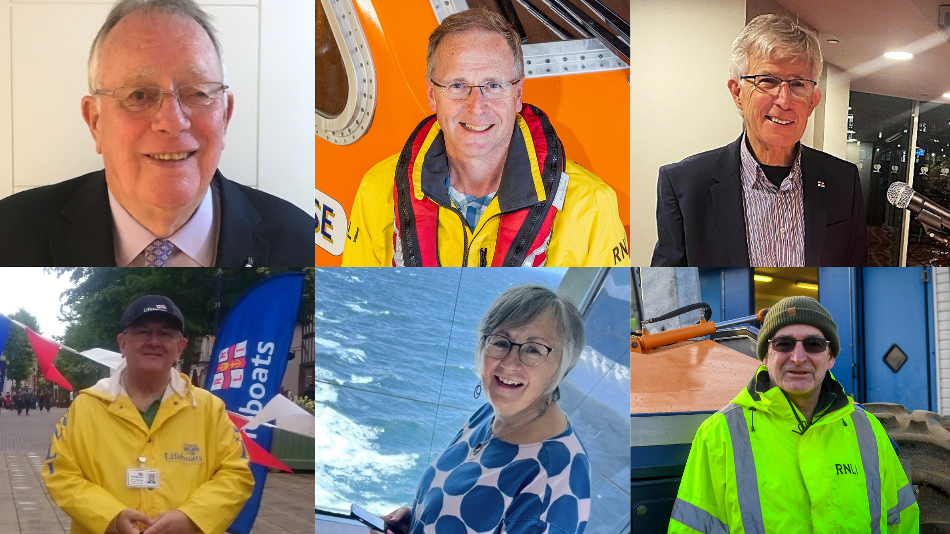 Top l-r: Tony Jones, Chris Cuff, Clive Rand, Clive Buckley, Patsy Smith, Victor Dade