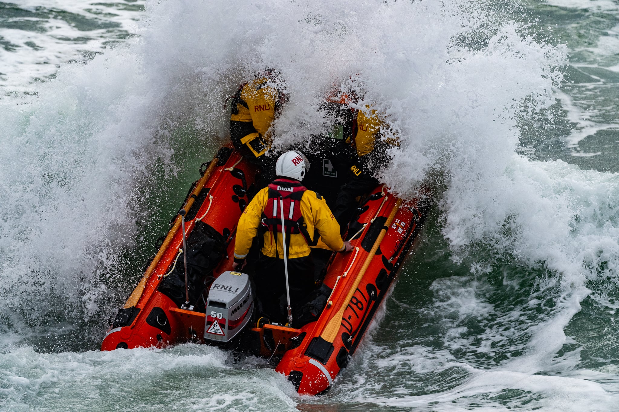 St Agnes RNLI Lifeboat Rescues Woman Trapped by Tide | RNLI