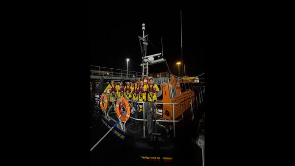 Rnli Night Rescue Dunmore East RNLI Launches Early Morning Rescue for 2 Fishermen | RNLI