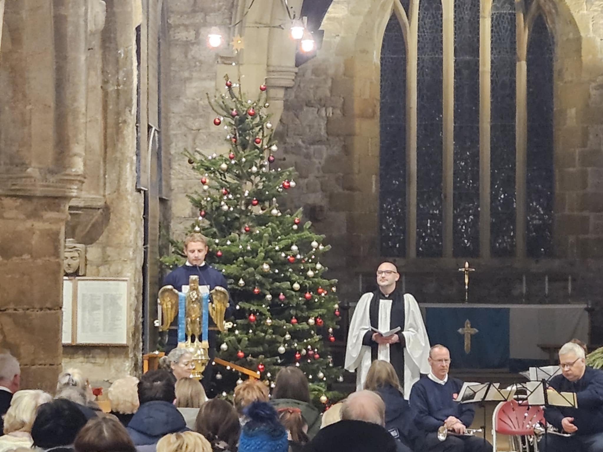 The annual carol service at Church Point