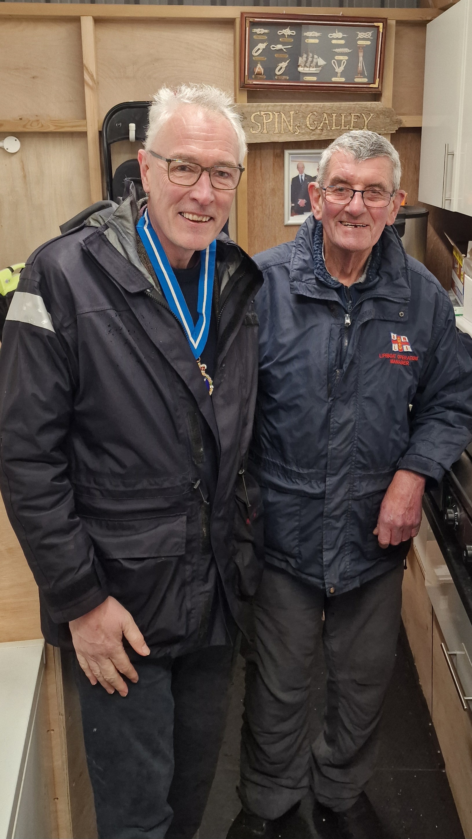 Meeting our longest serving volunteer, with almost 60 years service.