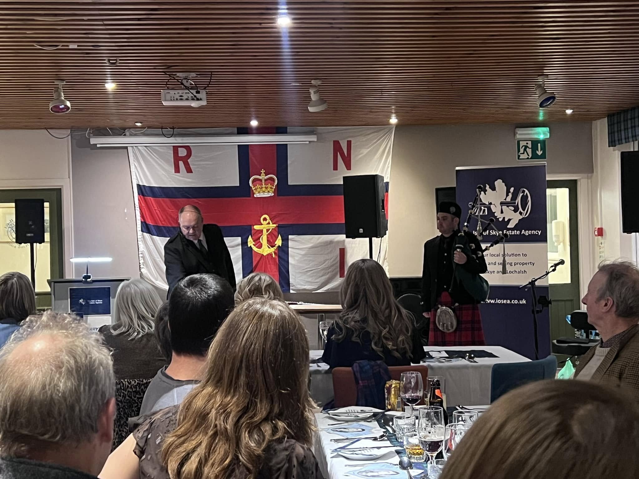 The Burns Supper gets underway!