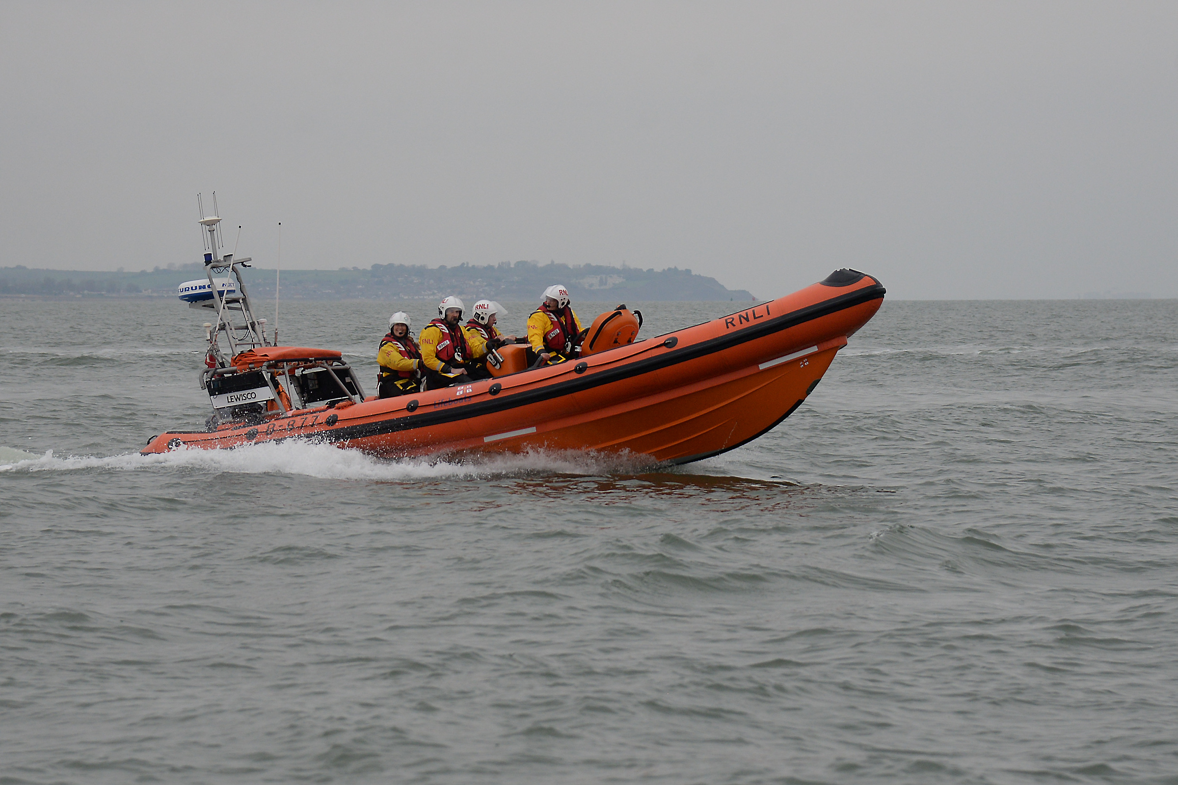 Lewisco, the Whitstable B-Class lifeboat.