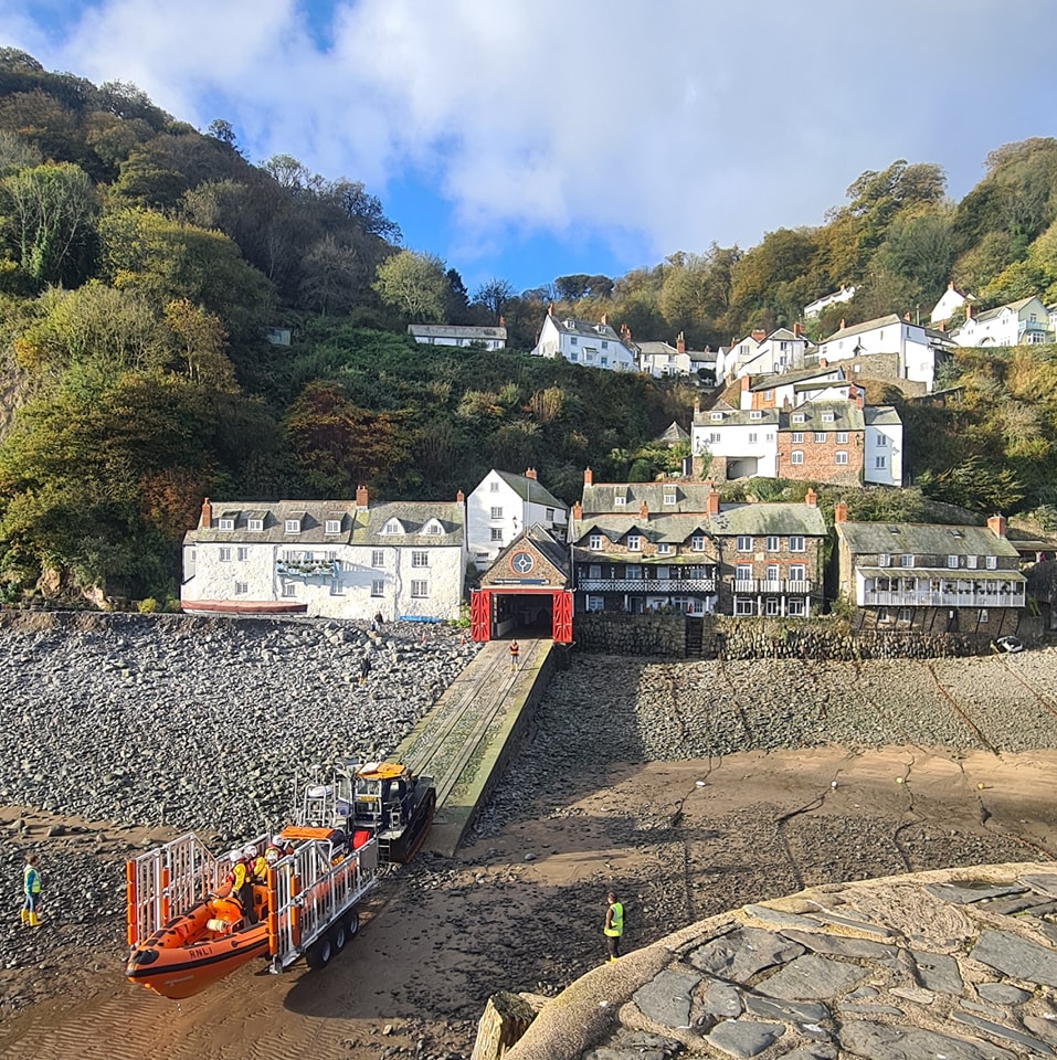 Clovelly lifeboat