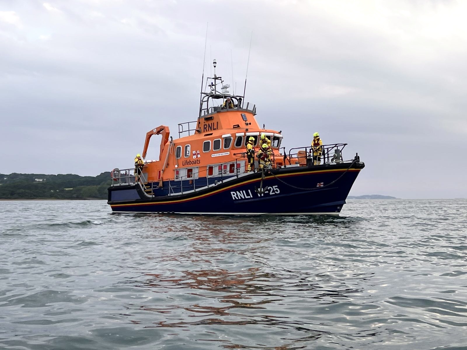17-25 Yarmouth ALB during a routine exercise 