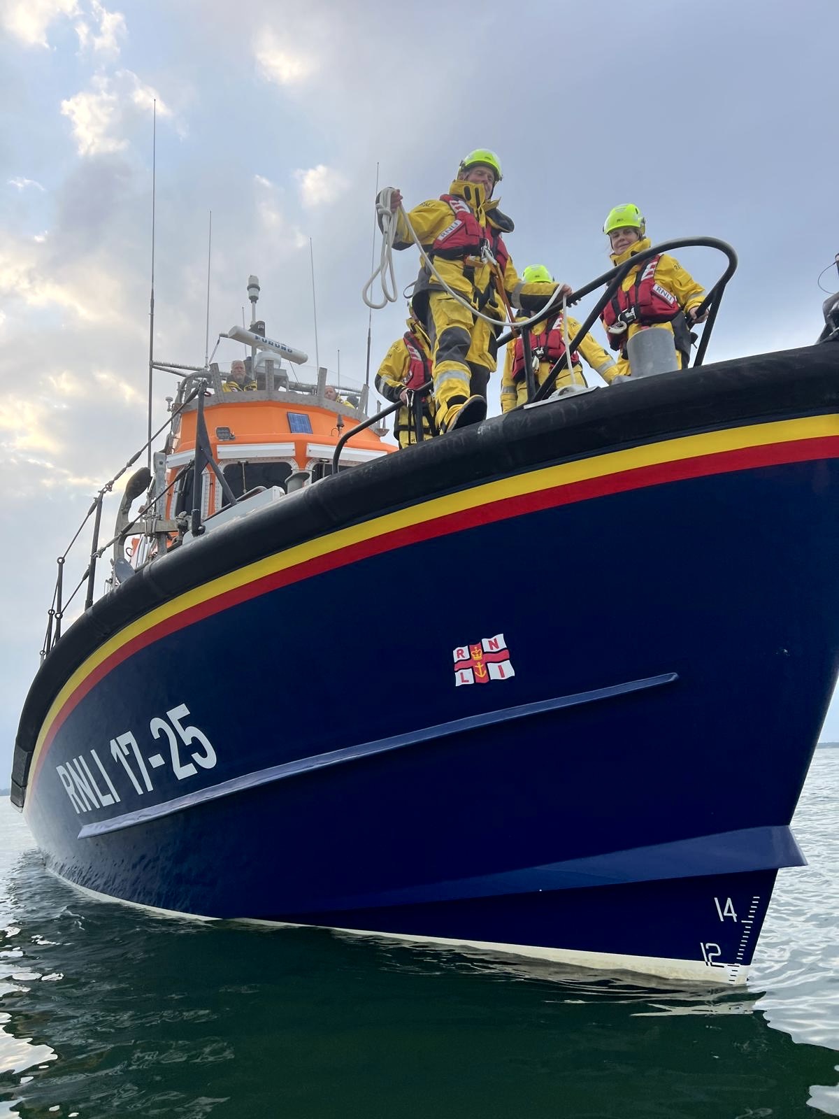 17-25 Yarmouth ALB during a routine exercise 
