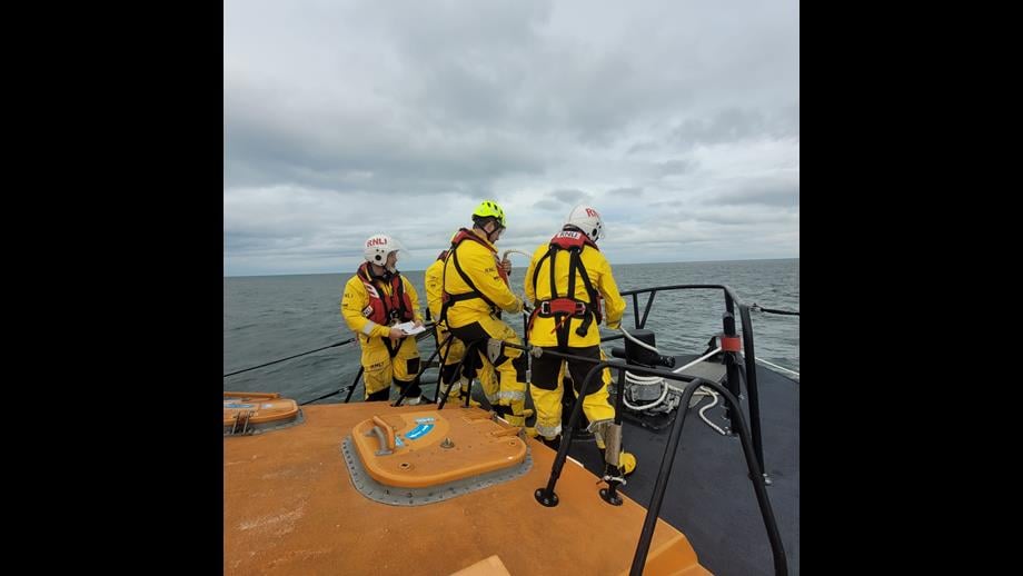Rnli Launch Methods Howth RNLI Crew Complete Key Assessments โ and Launch on Rescue Mid ...