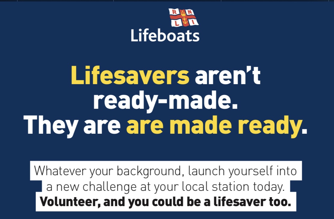 RNLI recruitment image