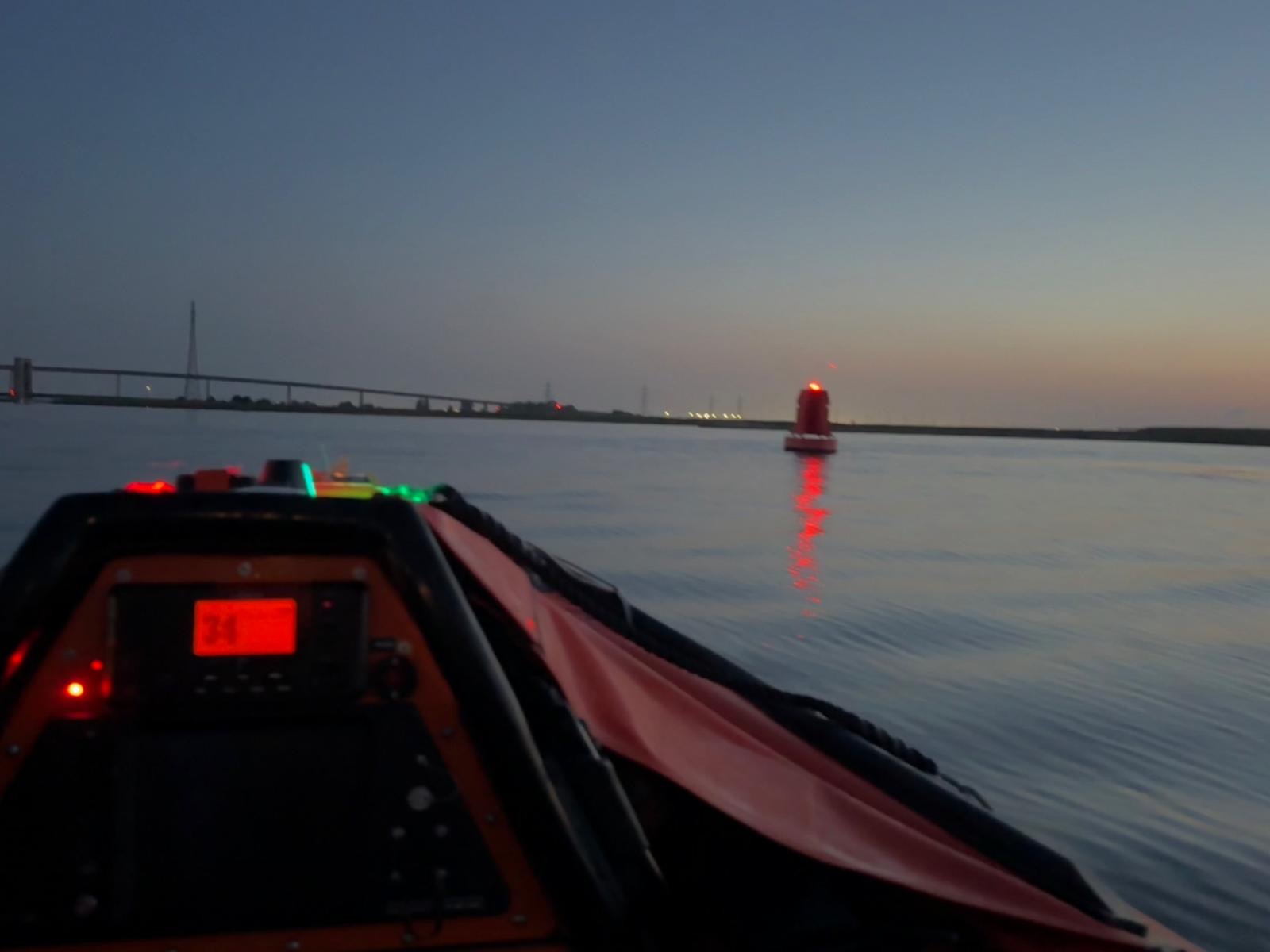 ILB Buster towing a yacht