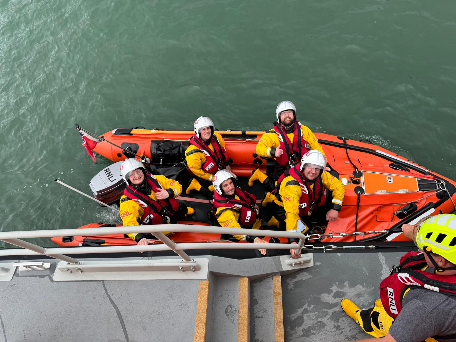 Port Talbot and Mumbles RNLI joint exercise 