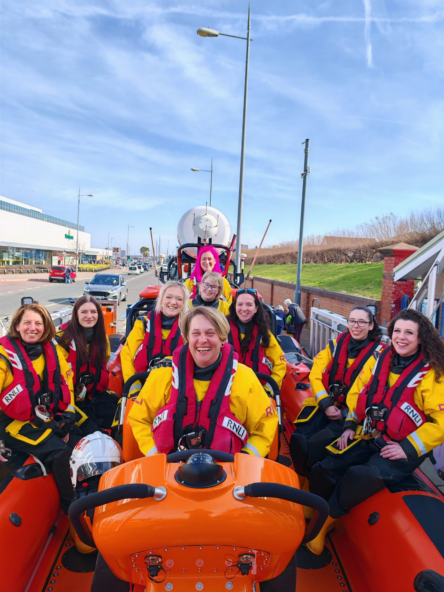 Crew from New Brighton and Flint