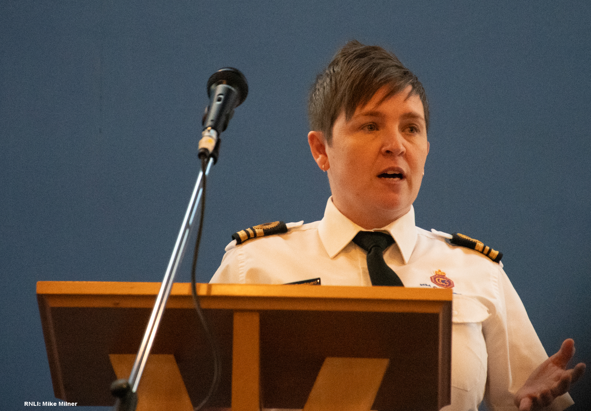 Jolene Smith, Humber Team Leader at H M Coastguards