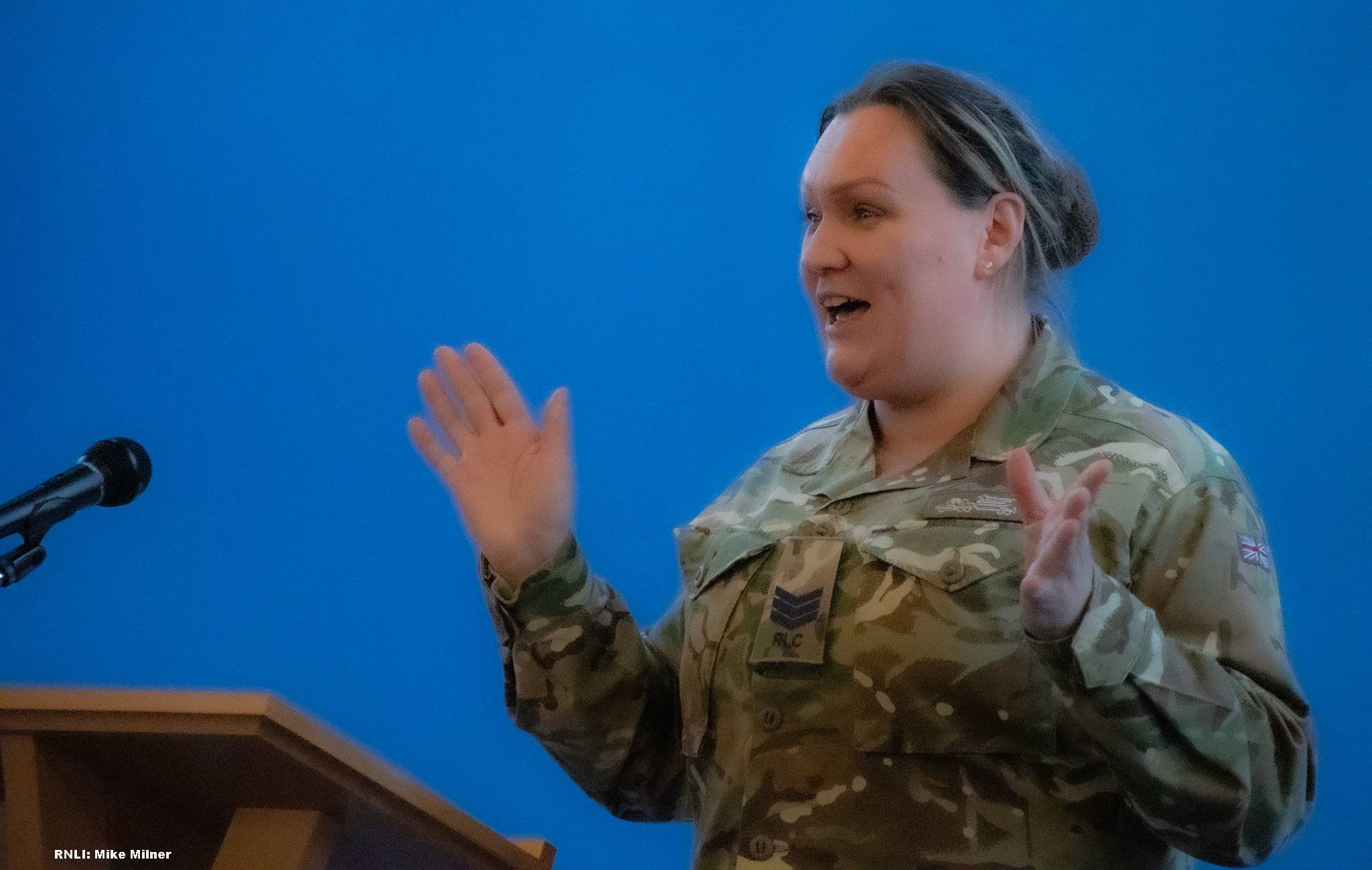 Sergeant Claire Adams, Defence School of Transport. 