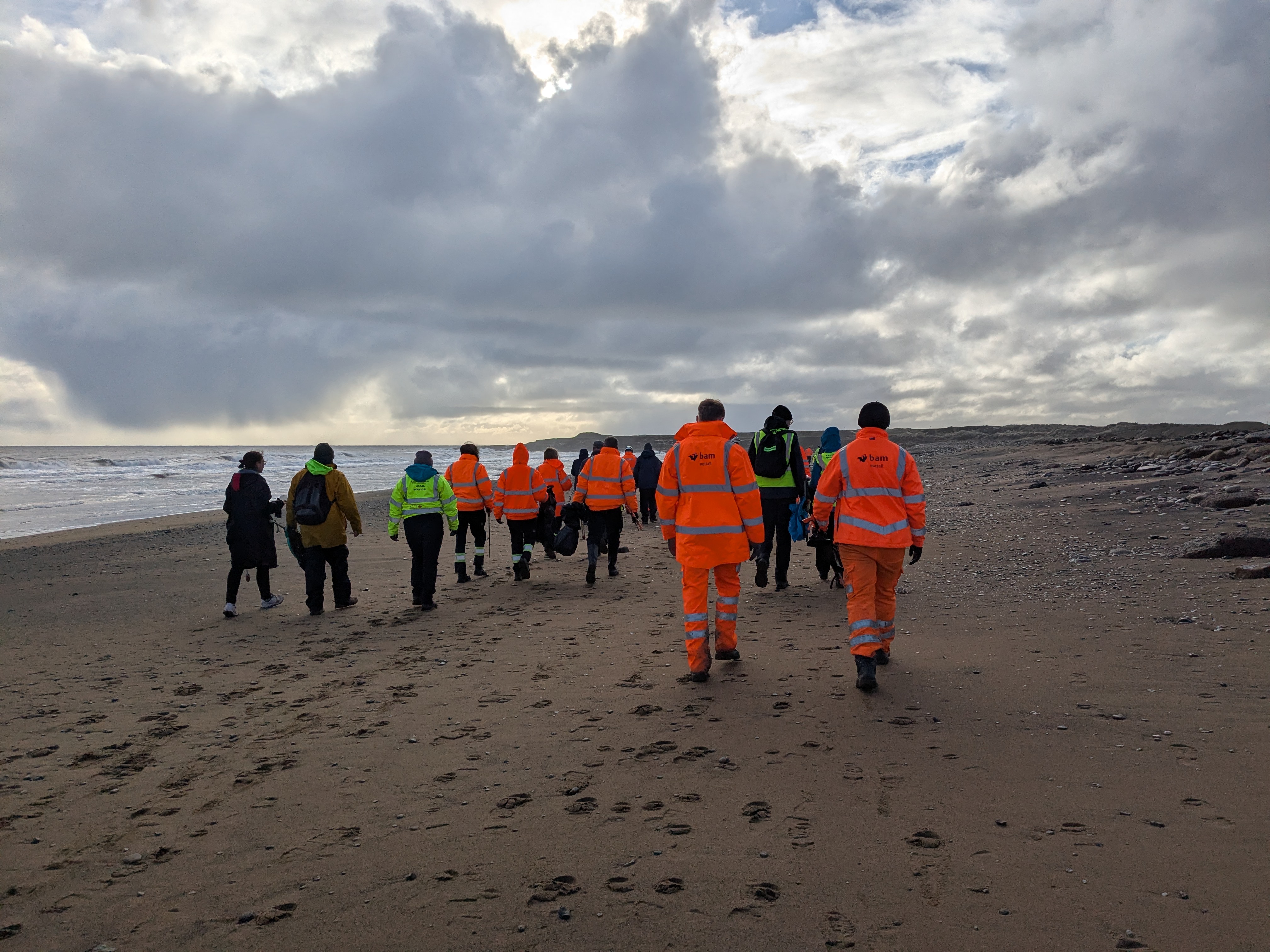 Beach clean