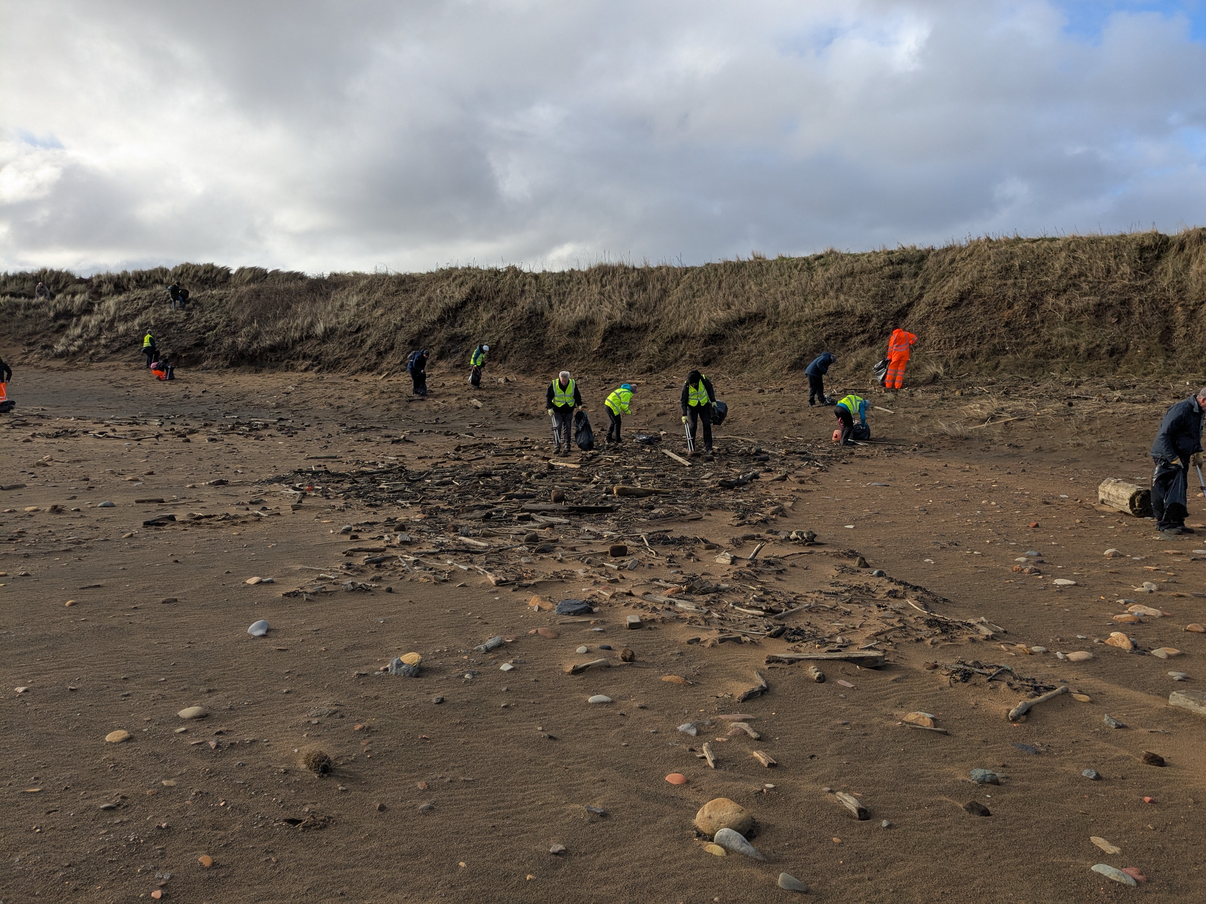 Beach clean