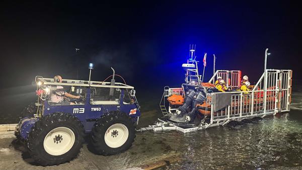 Rnli Night Two rescued by Largs RNLI in night time shout | RNLI