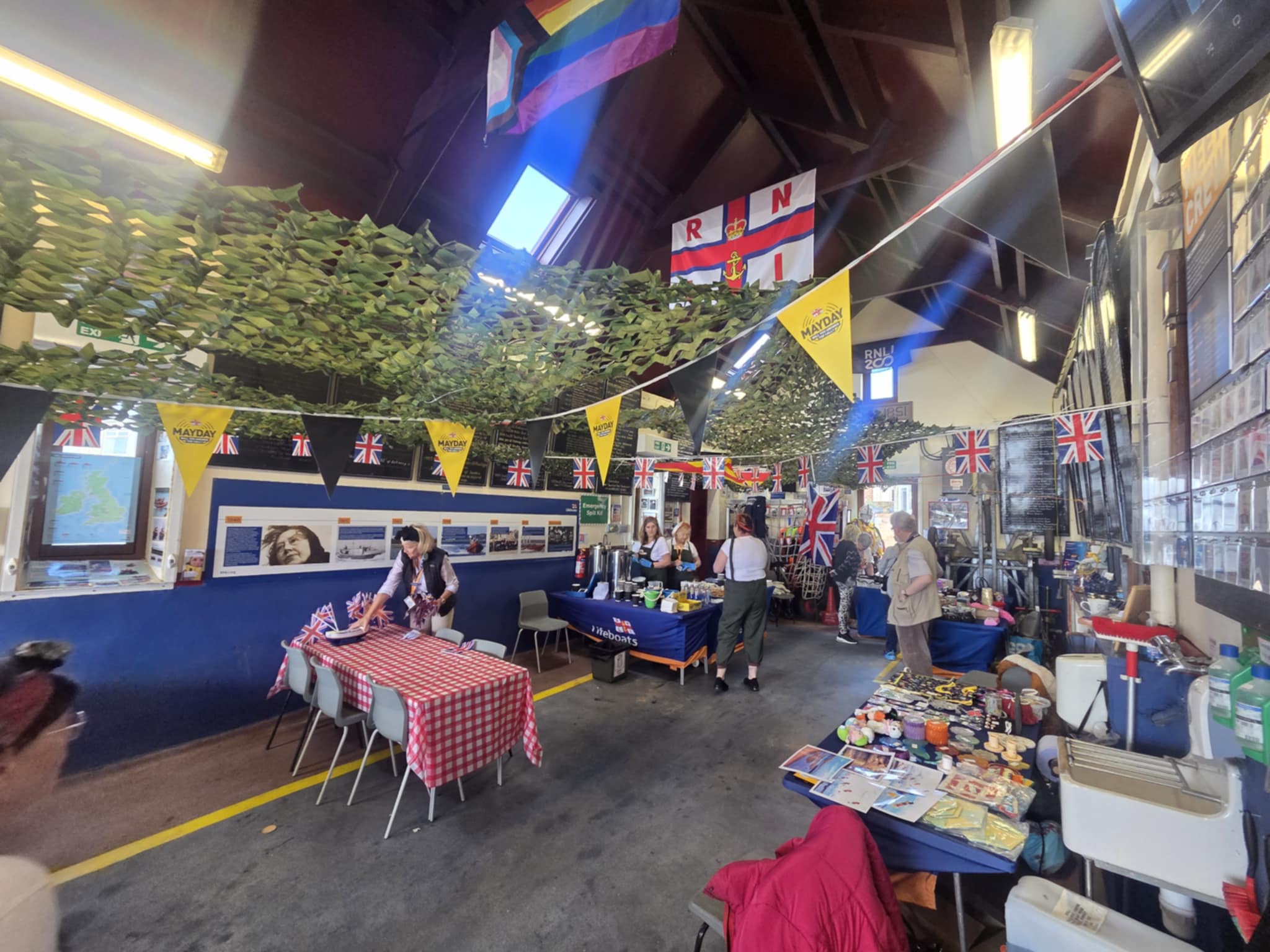 Boathouse display
