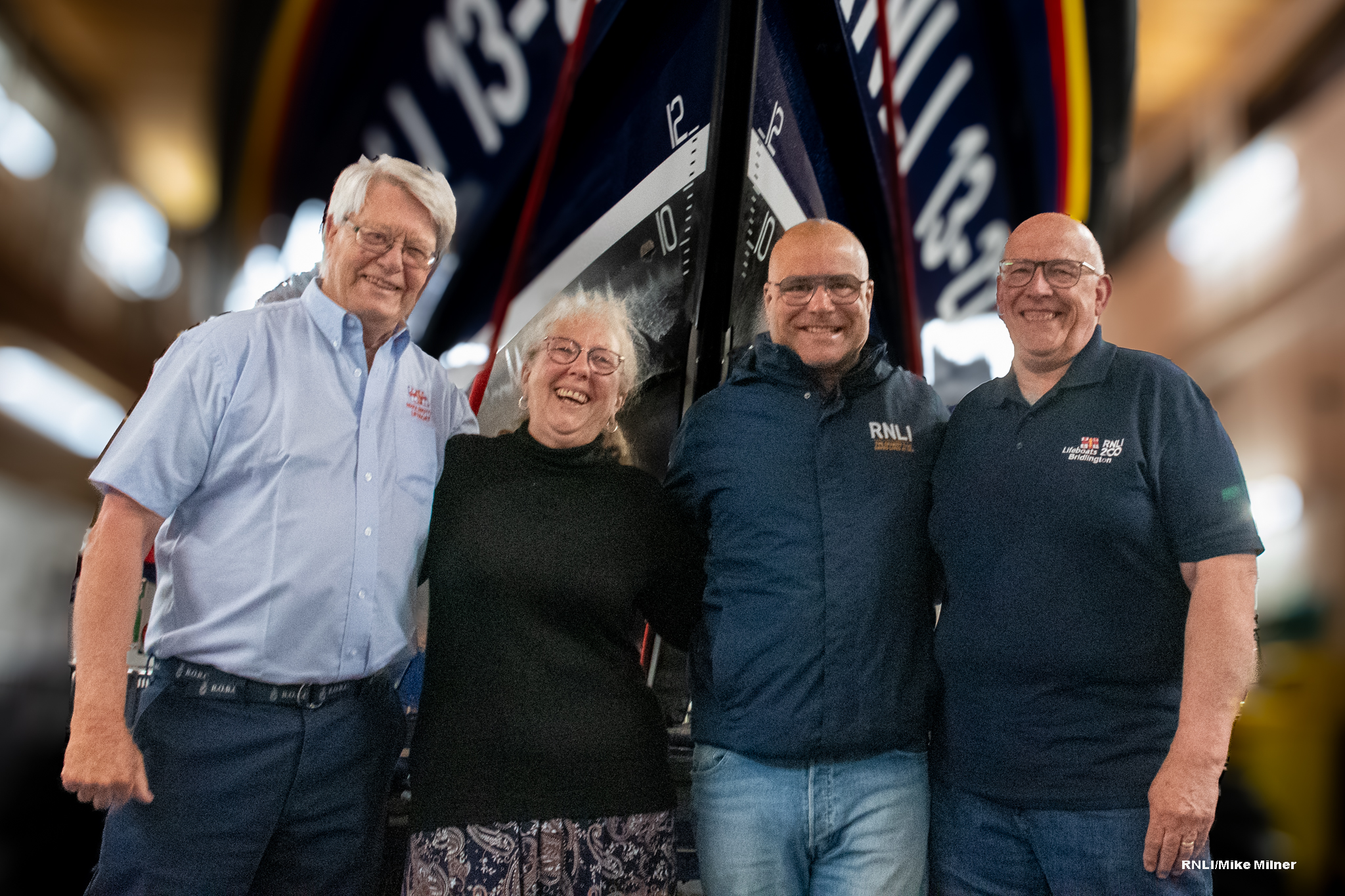 (Left to right) Richard Dunk, Susan Clarke, Jake Bennet and Steve Clarke.