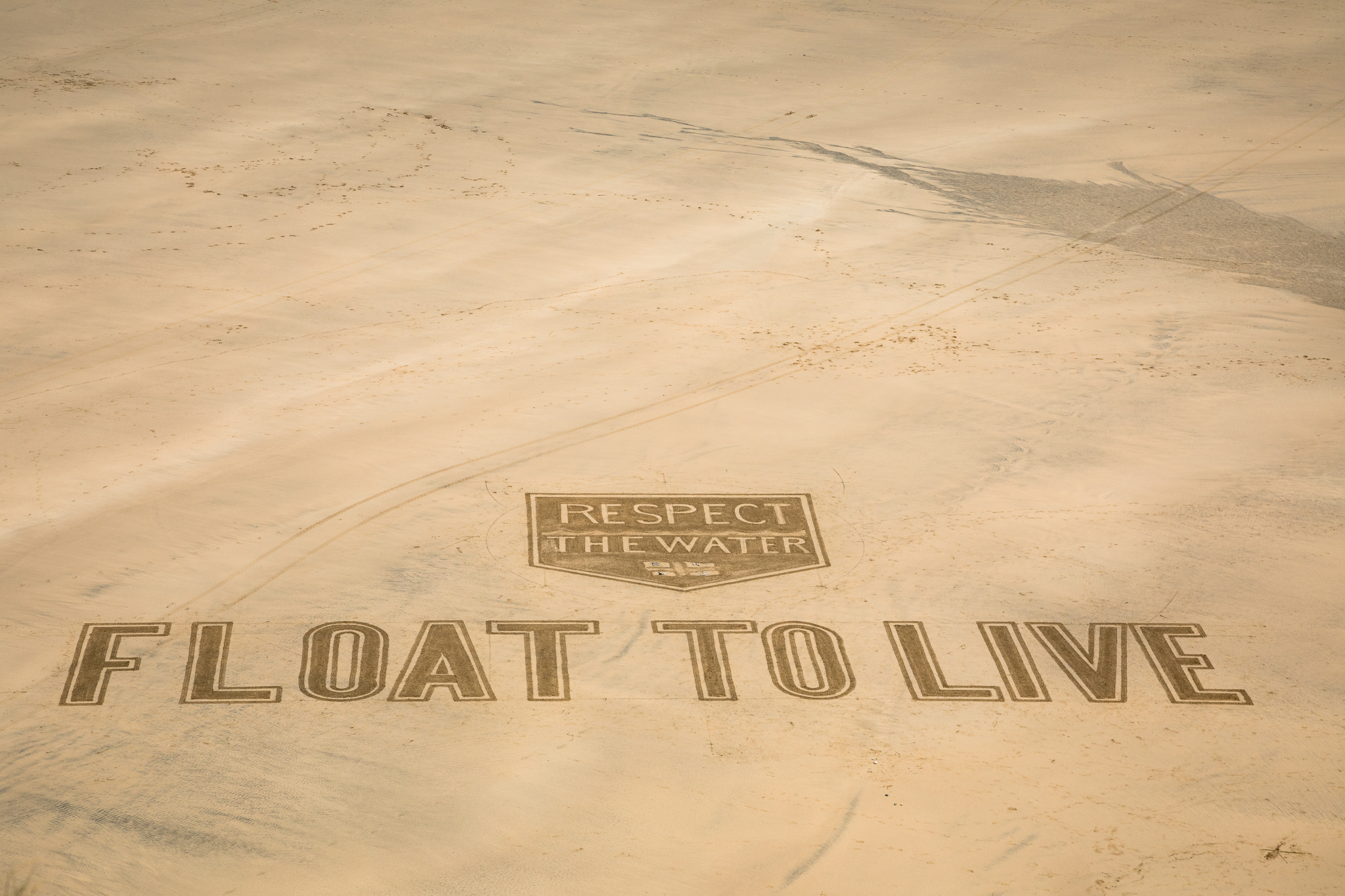 Float To Live - Sand Art
