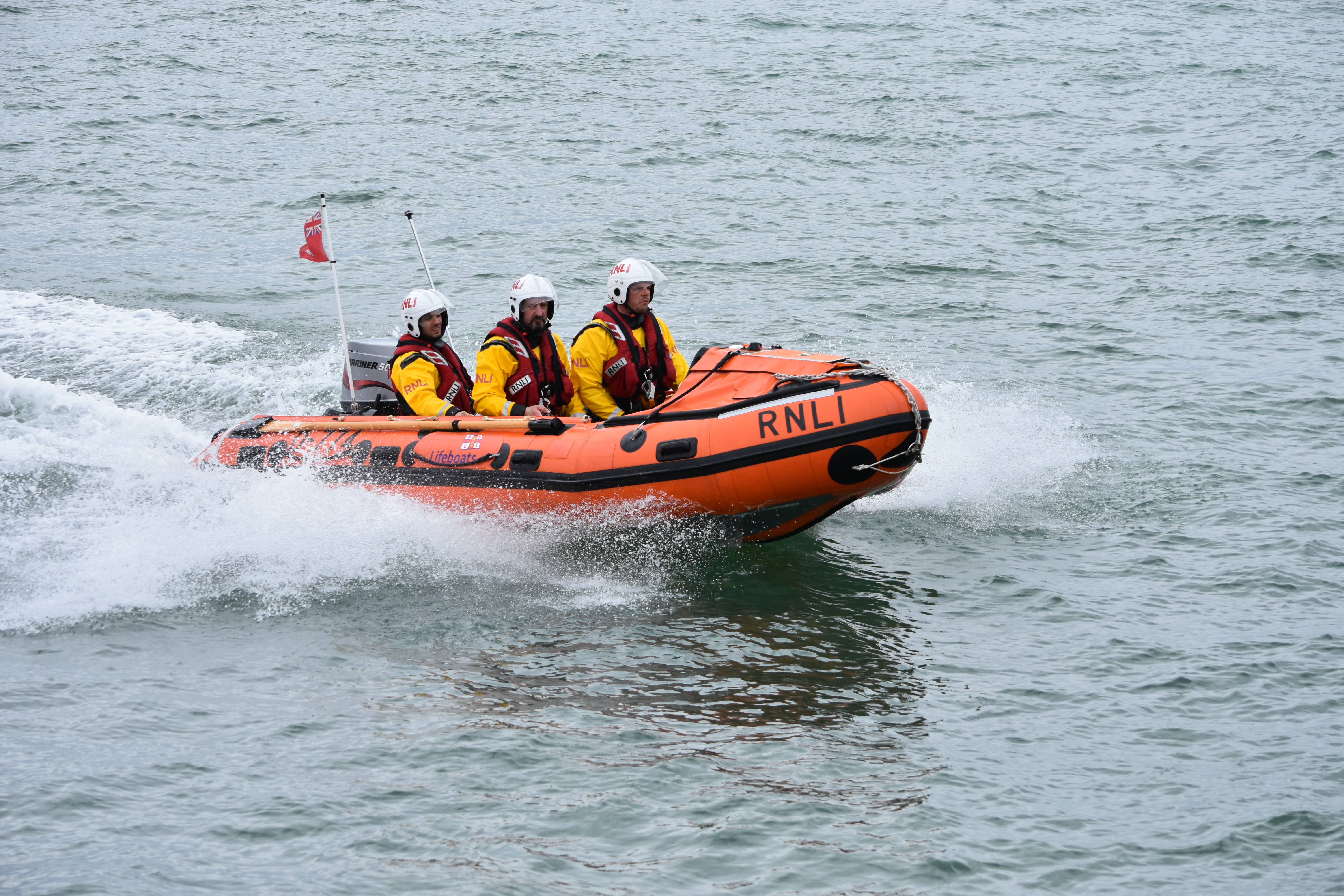 A D class ILB entering Newhaven Harbour