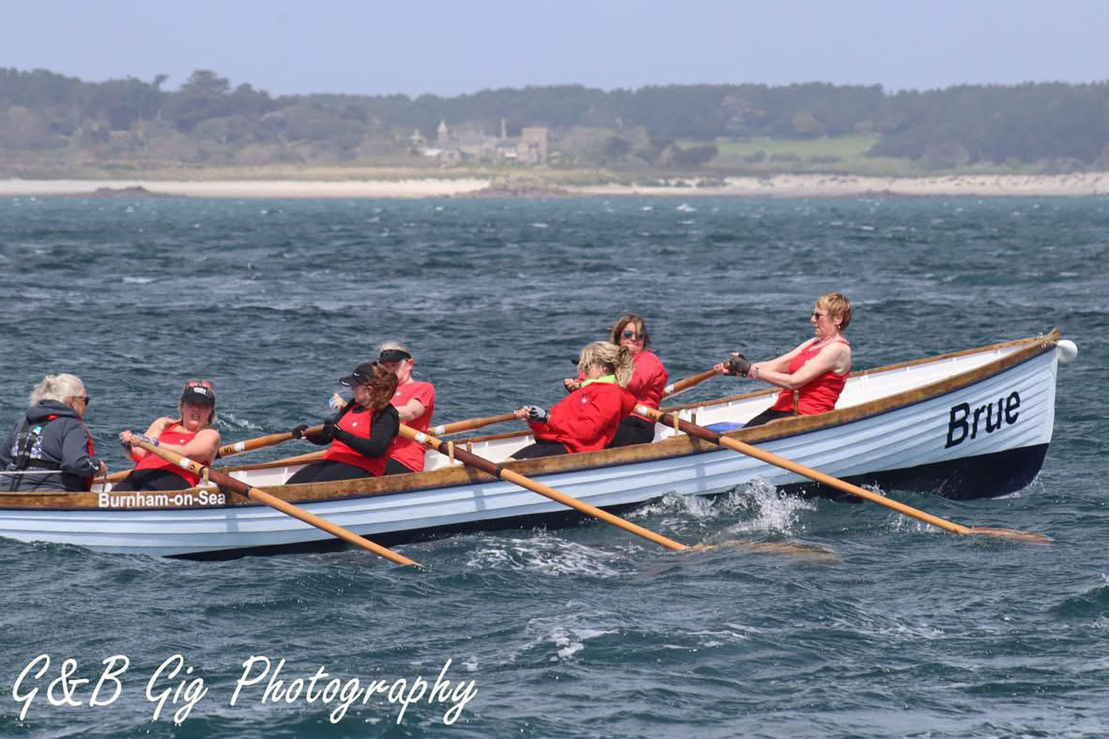Burnham Ladies' gig crew one
